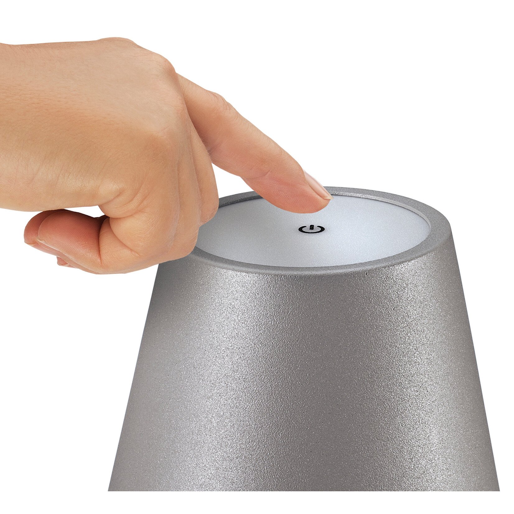 Cilio Zwarte Led lamp voor op flessen tot Ø 3 cm Cilio Luce Led lamp zwart Cilio 190687