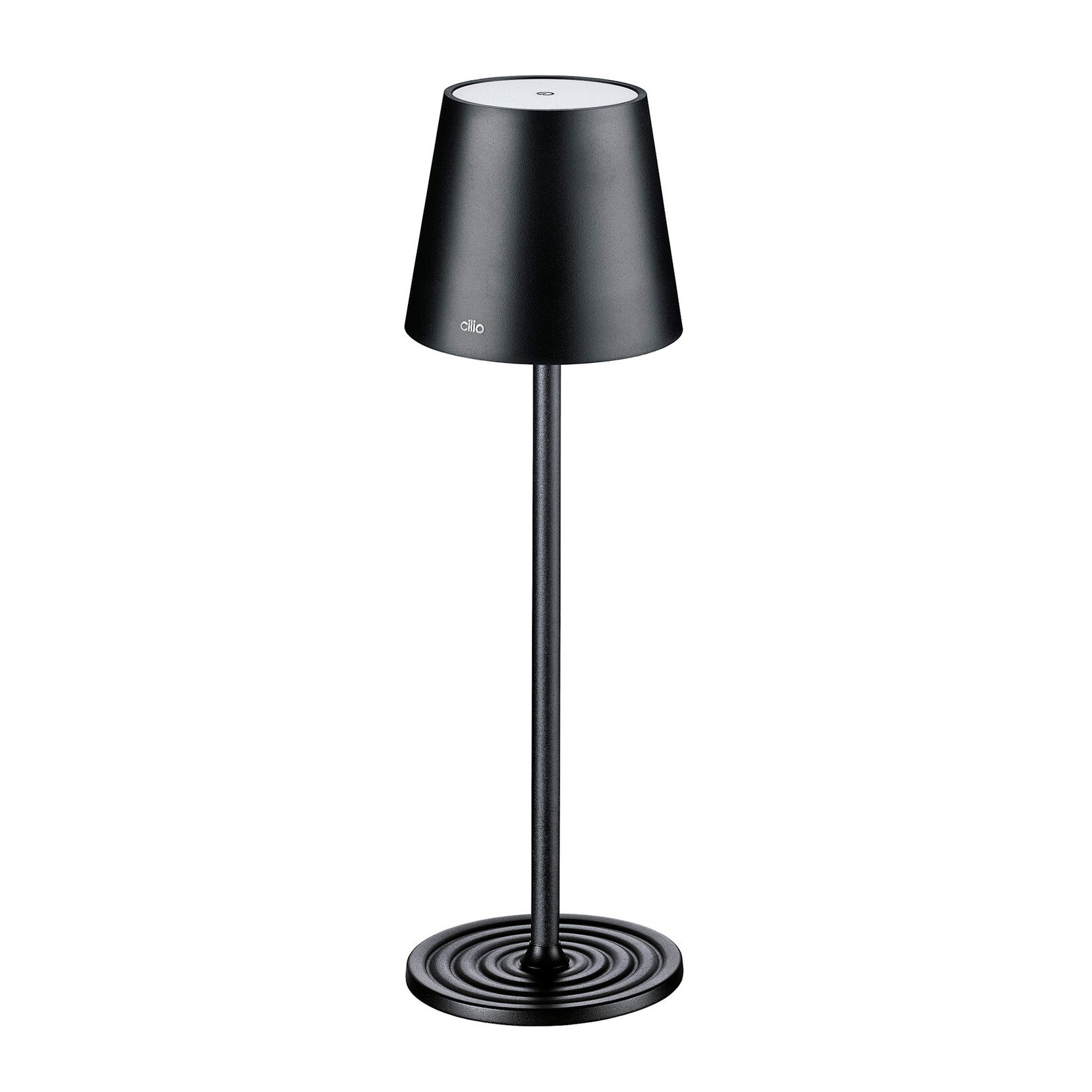 Cilio Zwarte Led tafel lamp Cilio Sole Led lamp zwart Cilio 190830