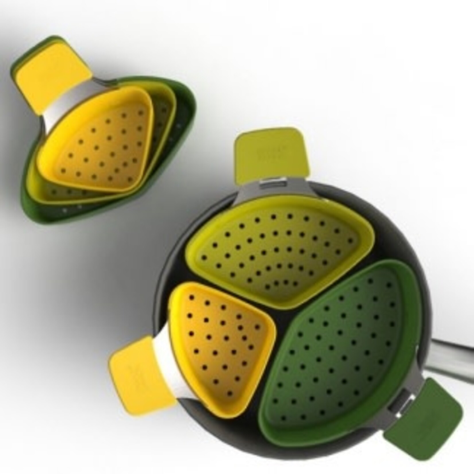 Joseph Joseph Joseph Joseph Nest stomers Nest Steam 3 delig  voor 16 cm pan Joseph Joseph 40083