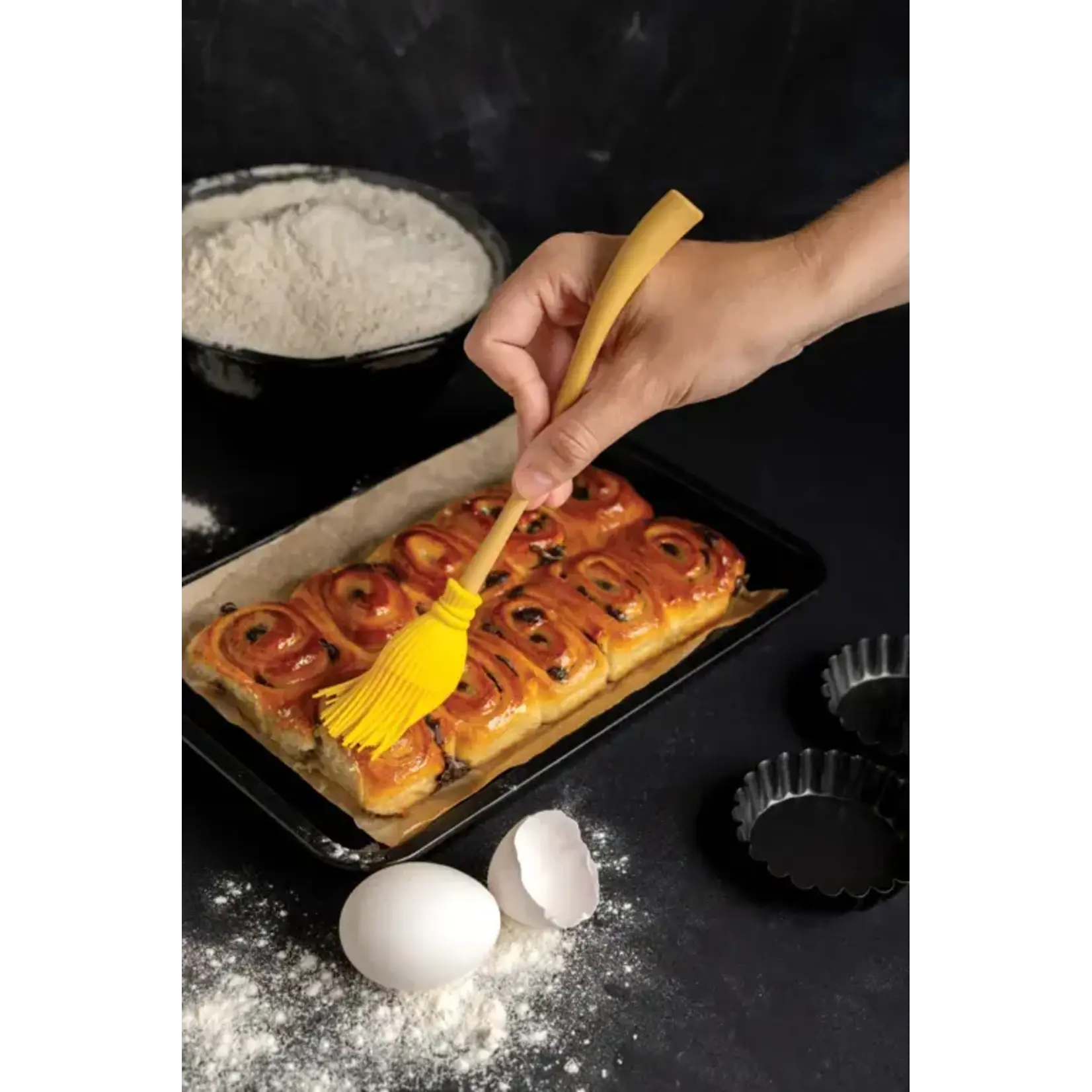 Diverse Merken Ototo bakkwast en spatel Heks op bezem Ototo Witchin set Ototo OT2230