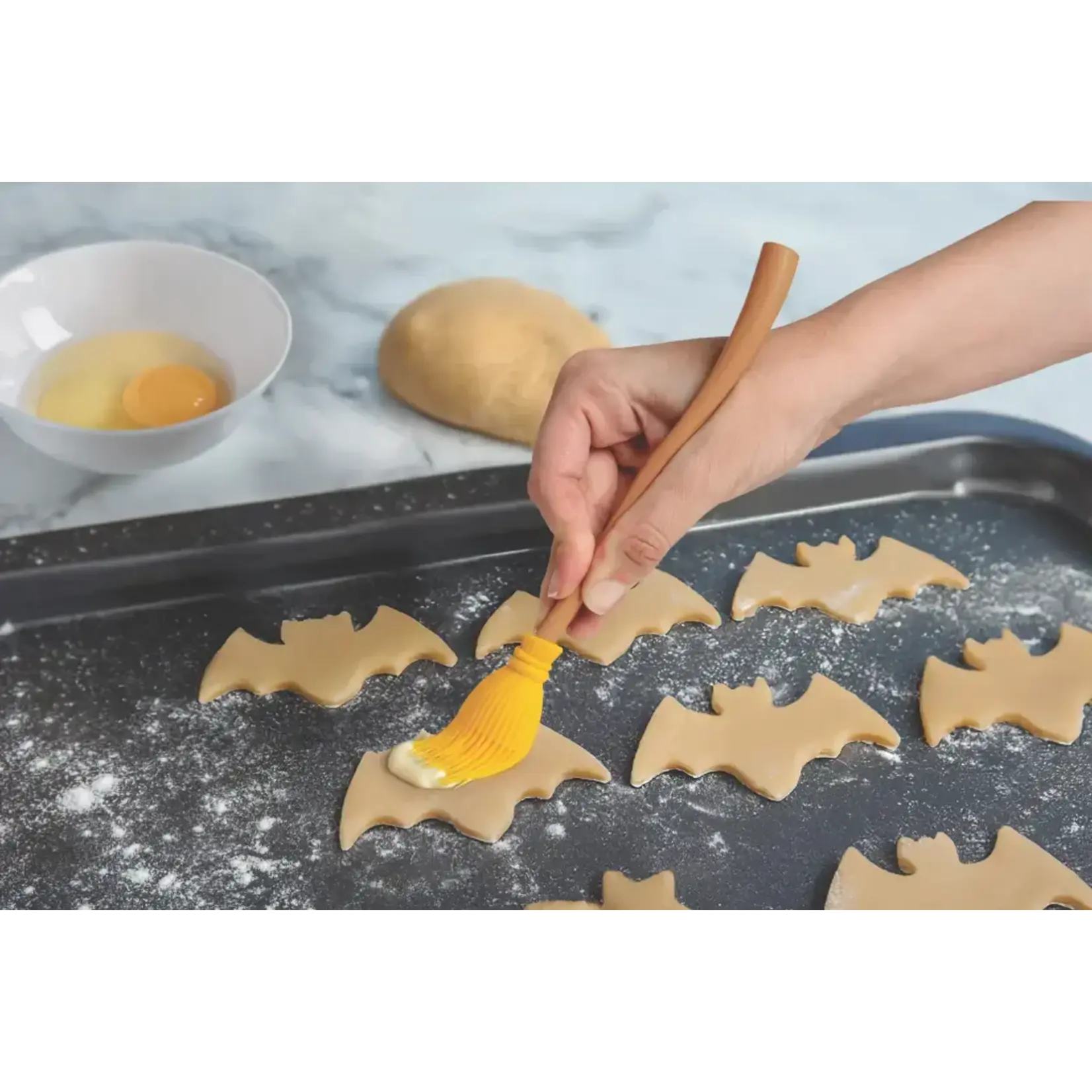 Diverse Merken Ototo bakkwast en spatel Heks op bezem Ototo Witchin set Ototo OT2230