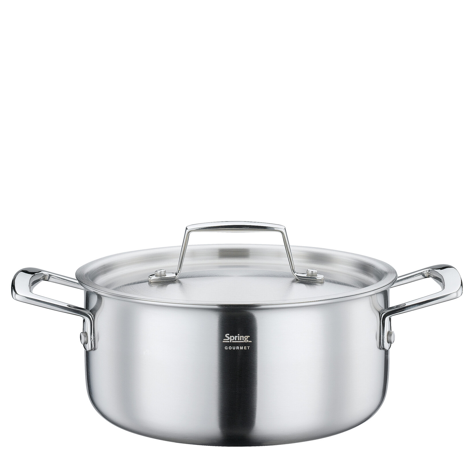 Spring 4 delige kookpannenset Spring Gourmet pannenset 16, 20, 24 kookpan 20 lage kookpan Spring 0580800604