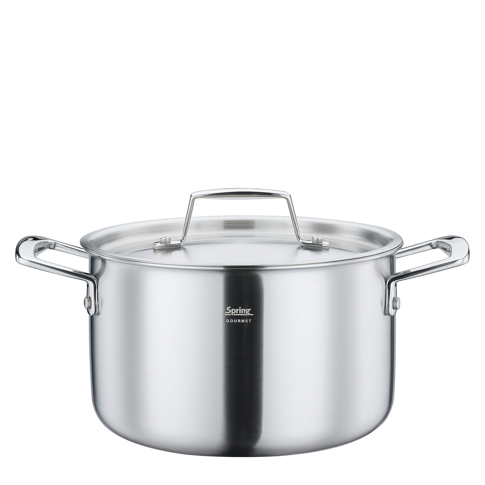 Spring 4 delige kookpannenset Spring Gourmet pannenset 16, 20, 24 kookpan 20 lage kookpan Spring 0580800604