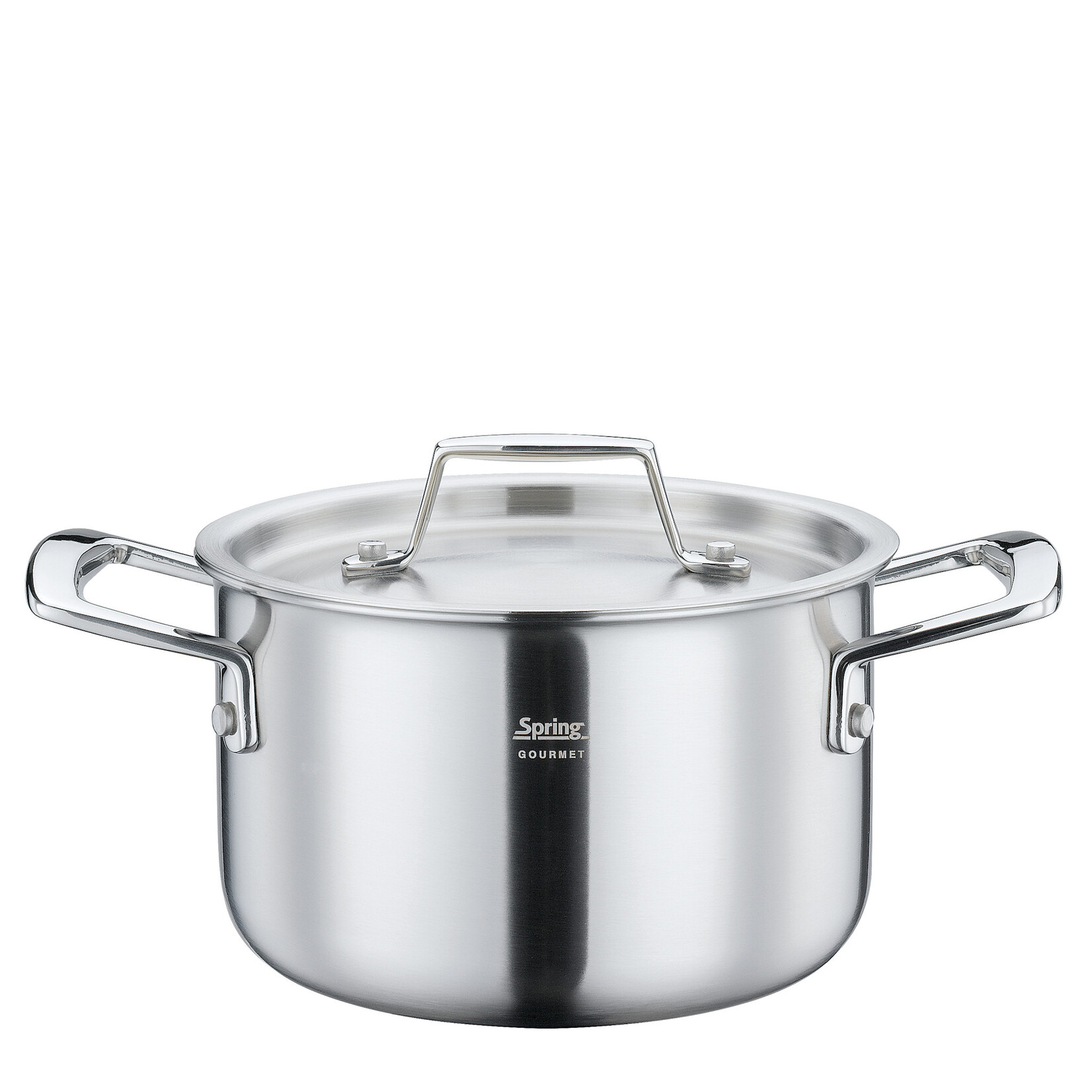 Spring 4 delige kookpannenset Spring Gourmet pannenset 16, 20, 24 kookpan 20 lage kookpan Spring 0580800604