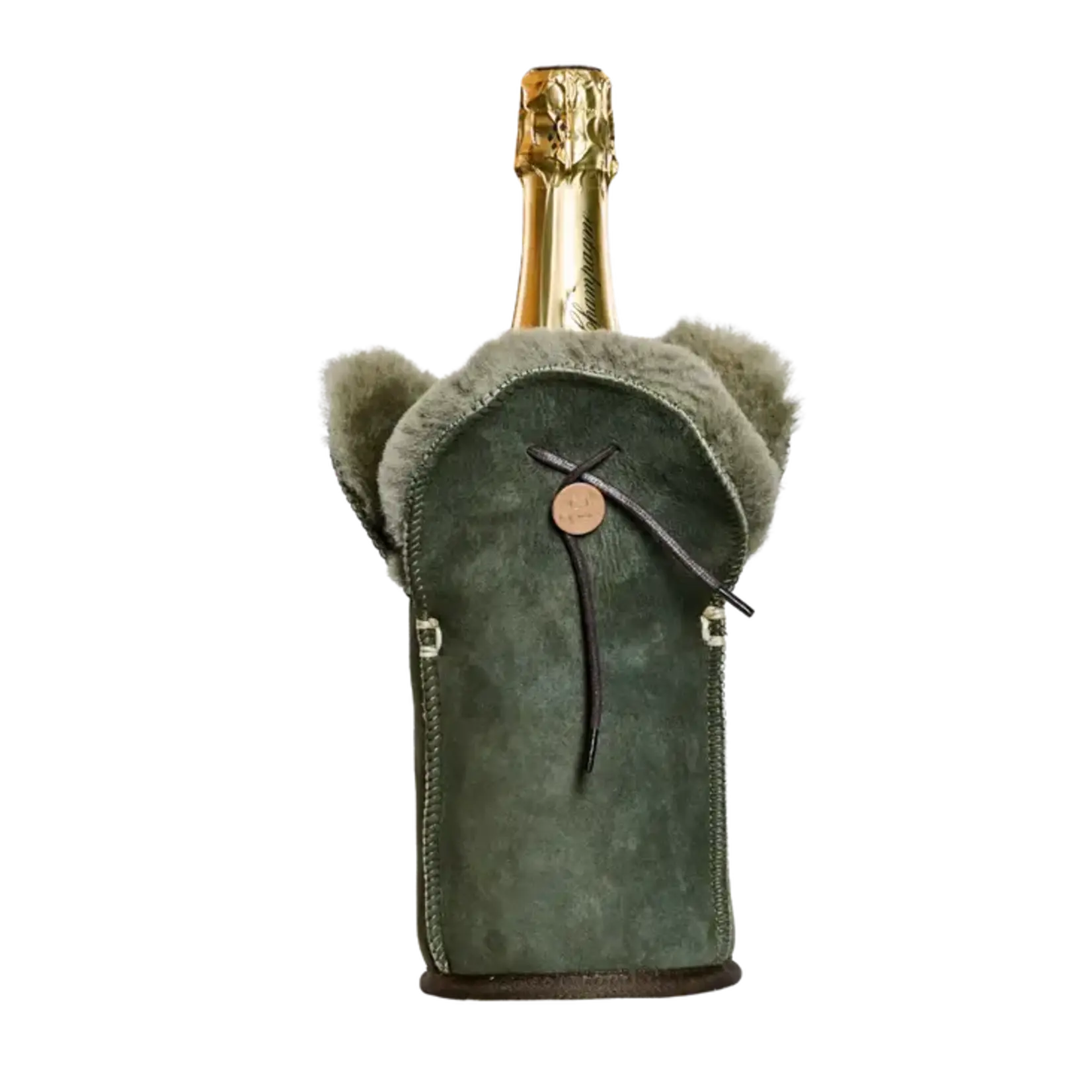 Kywie, keep it cool with wool Kywie Champagne koeler Kywie keep it cool with wool  Champagne Khaki Suede Kywie C55SU