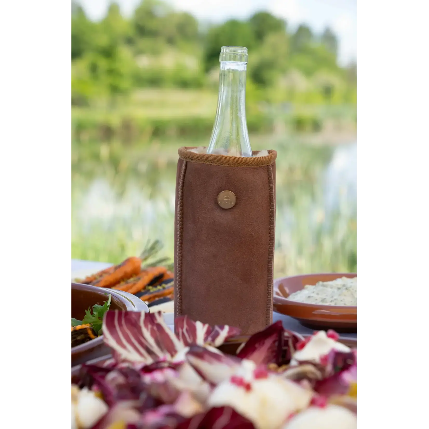 Kywie, keep it cool with wool Kywie Wijn koeler Kywie Wijn Terra  Suede Kywie W64SU