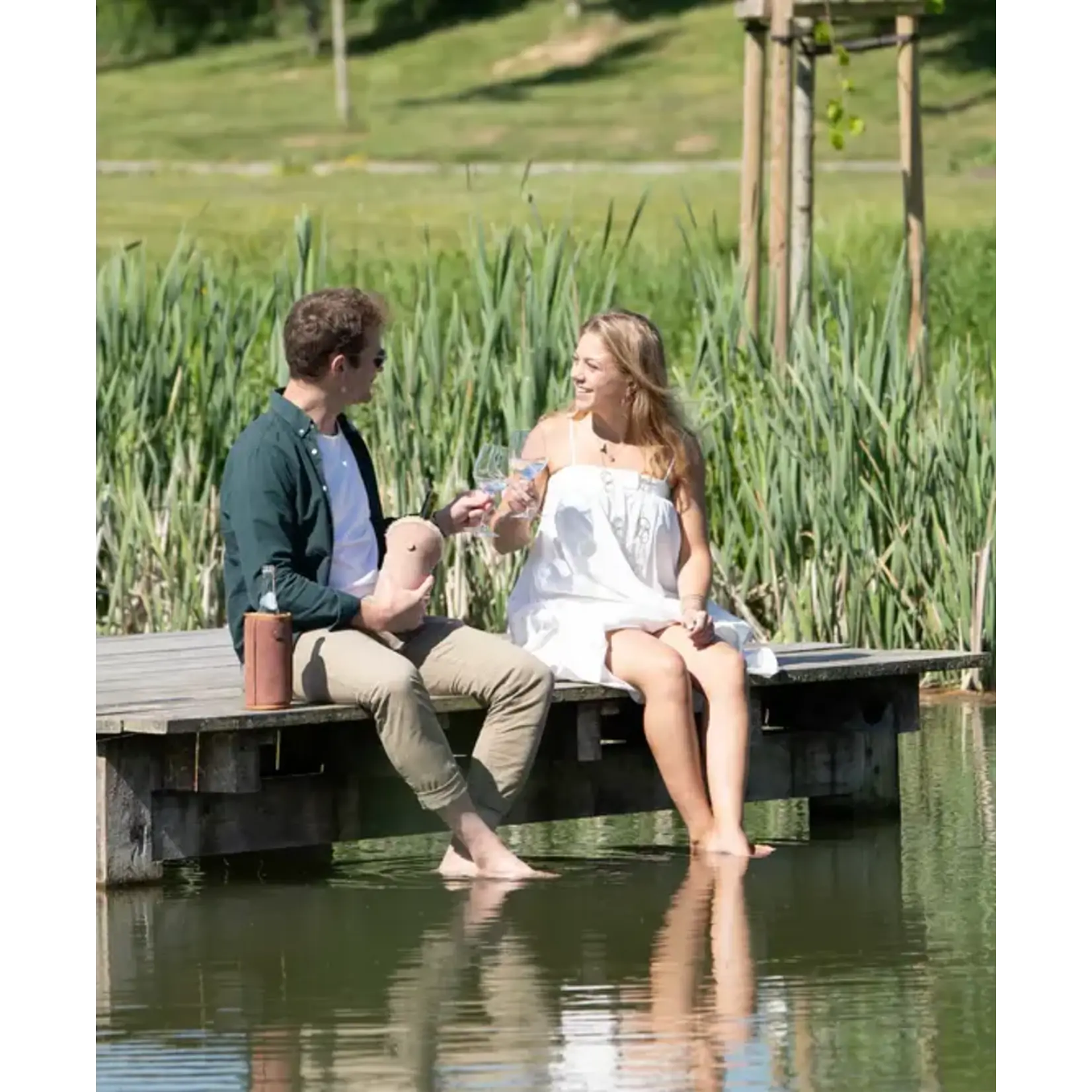 Kywie, keep it cool with wool Kywie Wijn koeler Kywie Wijn Terra  Suede Kywie W64SU