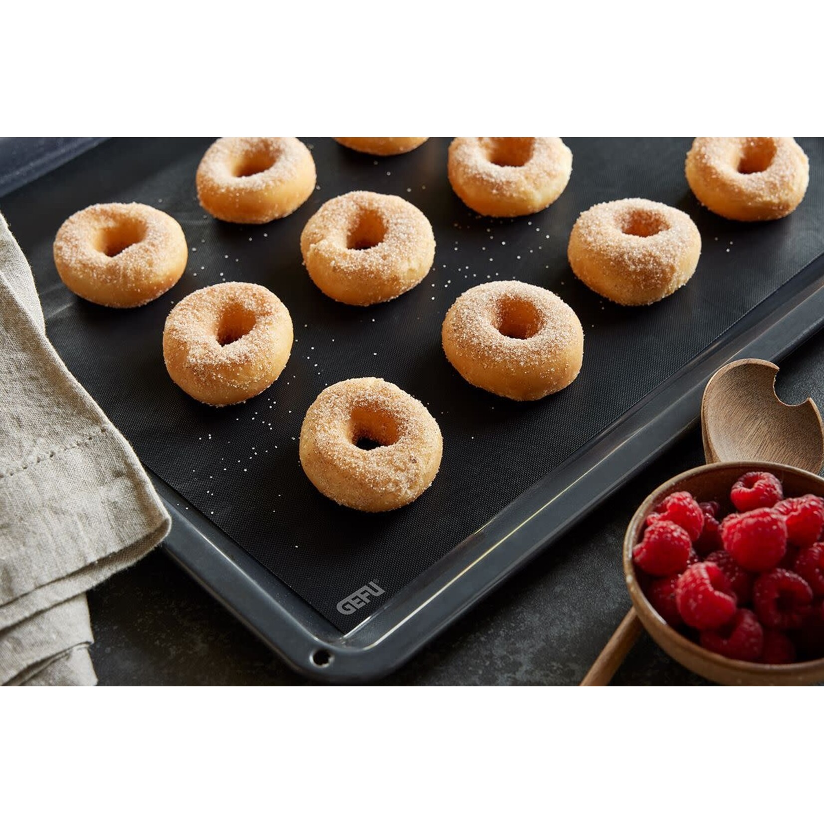 Gefu 44 x 39 cm 2x permanente bakmat, bakfolie Gefu  Agen Gefu 14381