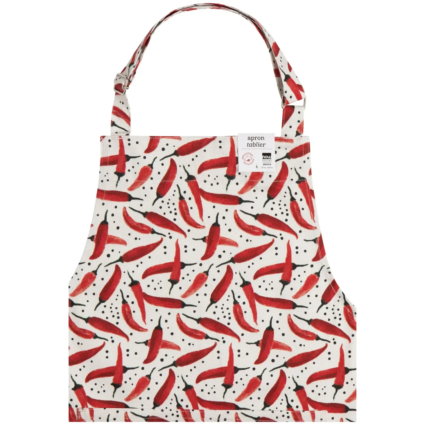Diverse Merken Now Designs Red Pepper apron schort Rode peper Now Designs 102122