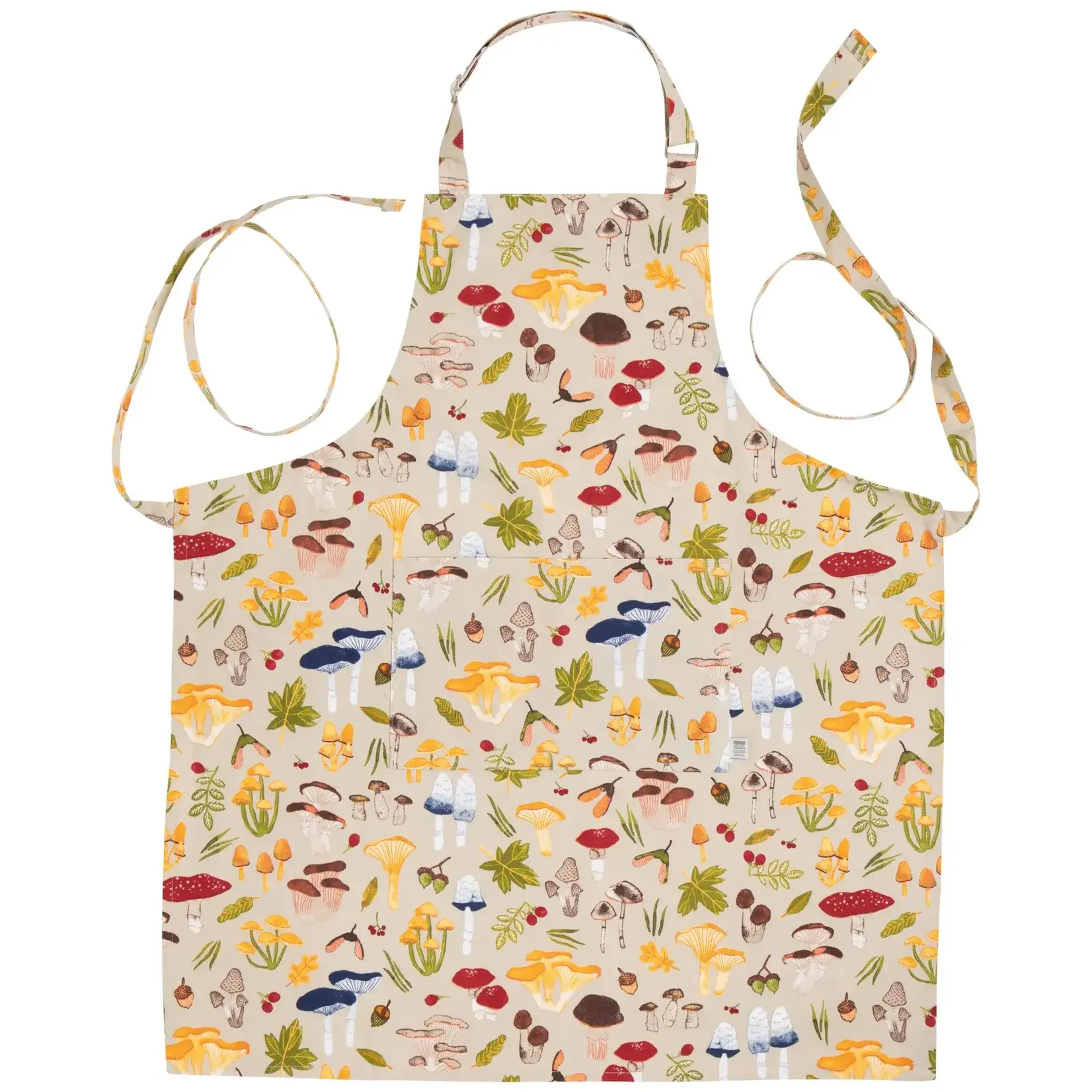 Diverse Merken Now Designs Field Mushrooms  apron schort paddenstoelen uit het veld Now Designs 502206