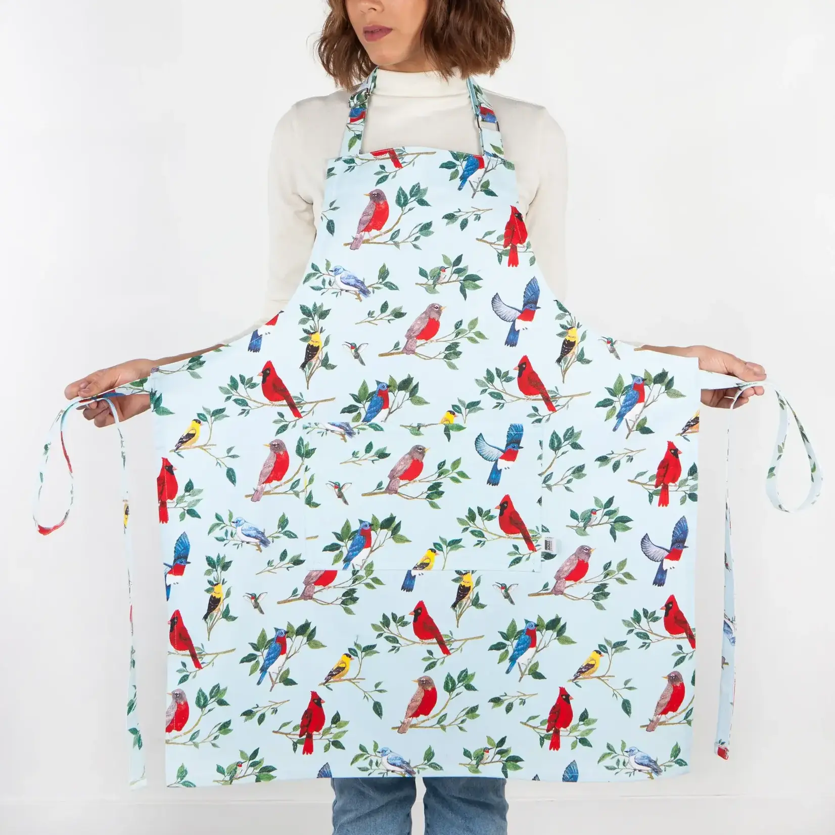 Diverse Merken Now Designs Chef Birdsong apron schort vogeltjes Now Designs 502162