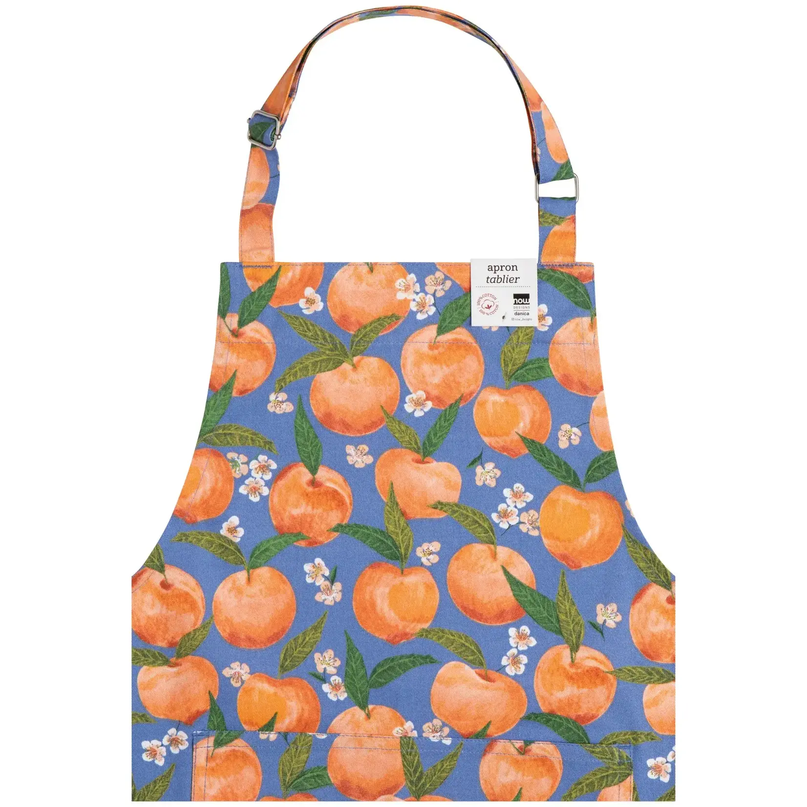 Diverse Merken Now Designs Peaches Chef apron Keukenschort perziken Now Designs 502057