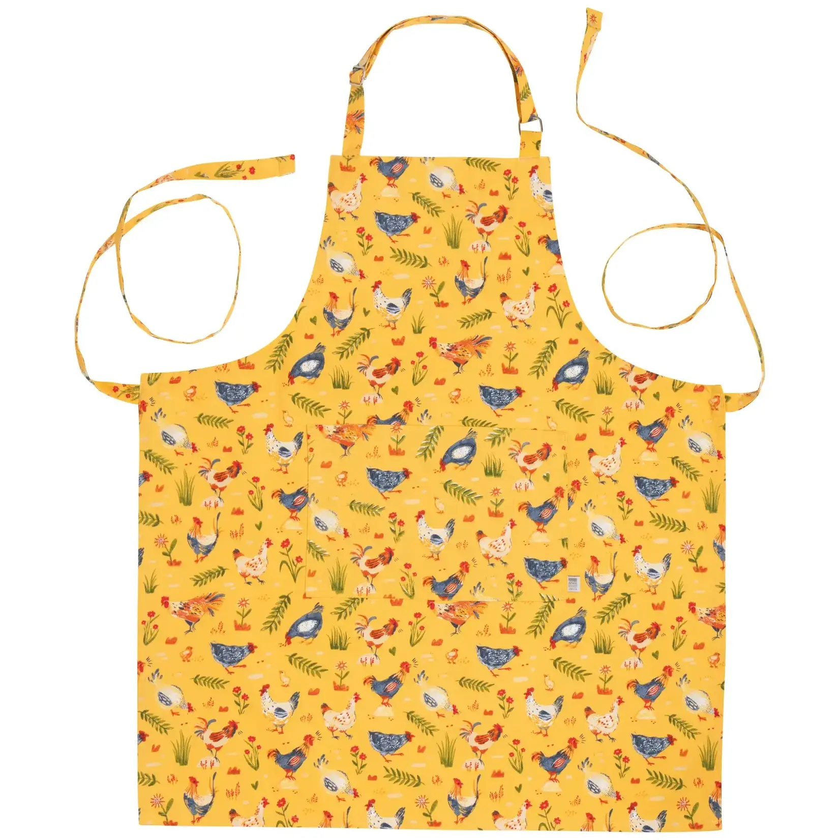 Diverse Merken Now Designs Free range Chef apron Keukenschort kippen Now Designs 502062