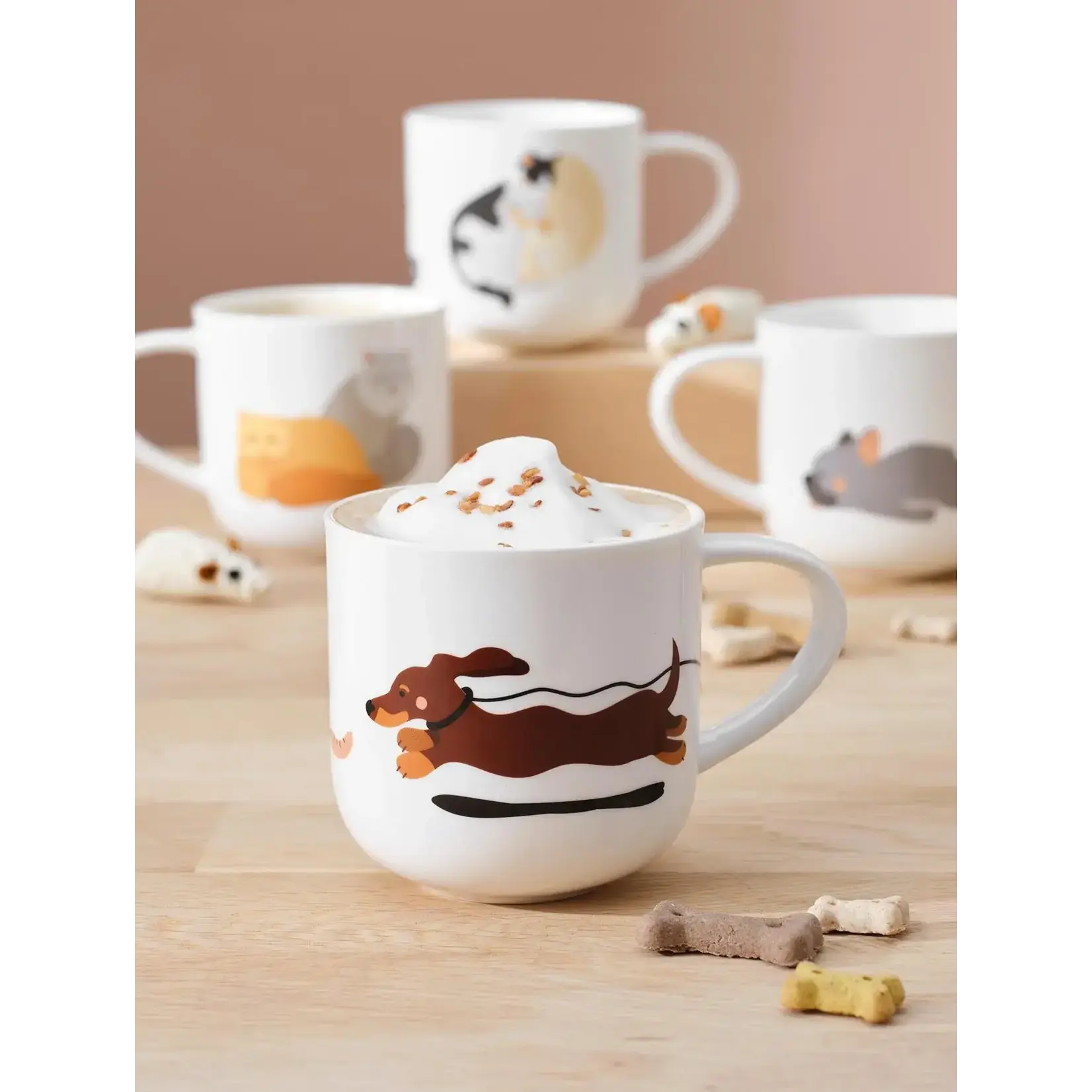 ASA Selection Asa Selection Coppa 400 ml mok Sausage Lover Teckel mok  Asa 19483014