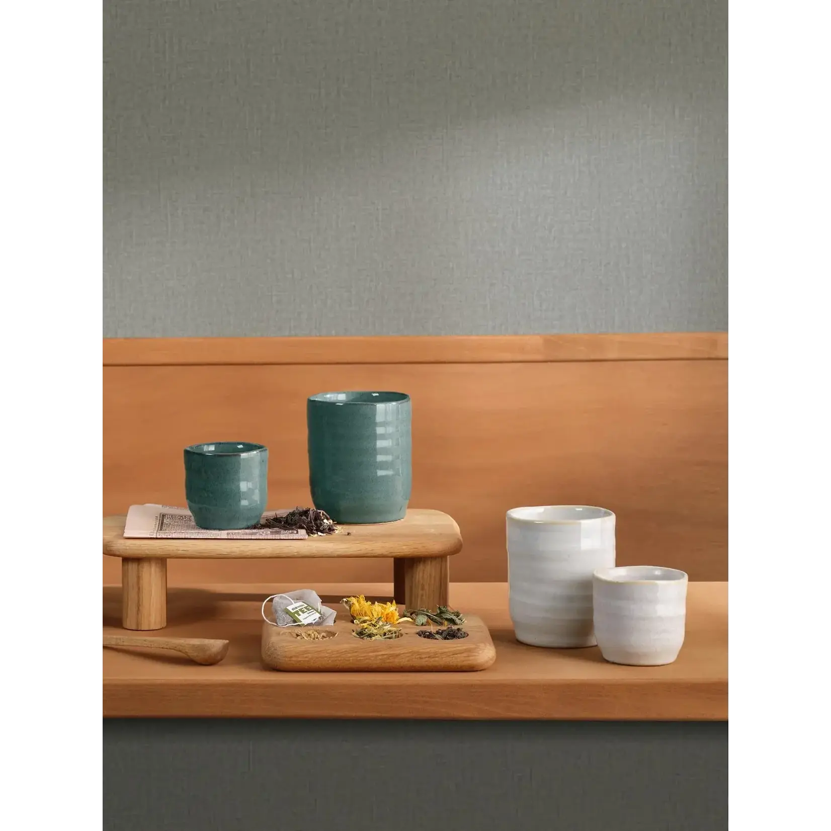 ASA Selection Asa Selection Ø 76 mm hoog 95 mm Poke 200 ml mug Cauliflower mok Asa Selection 24050267