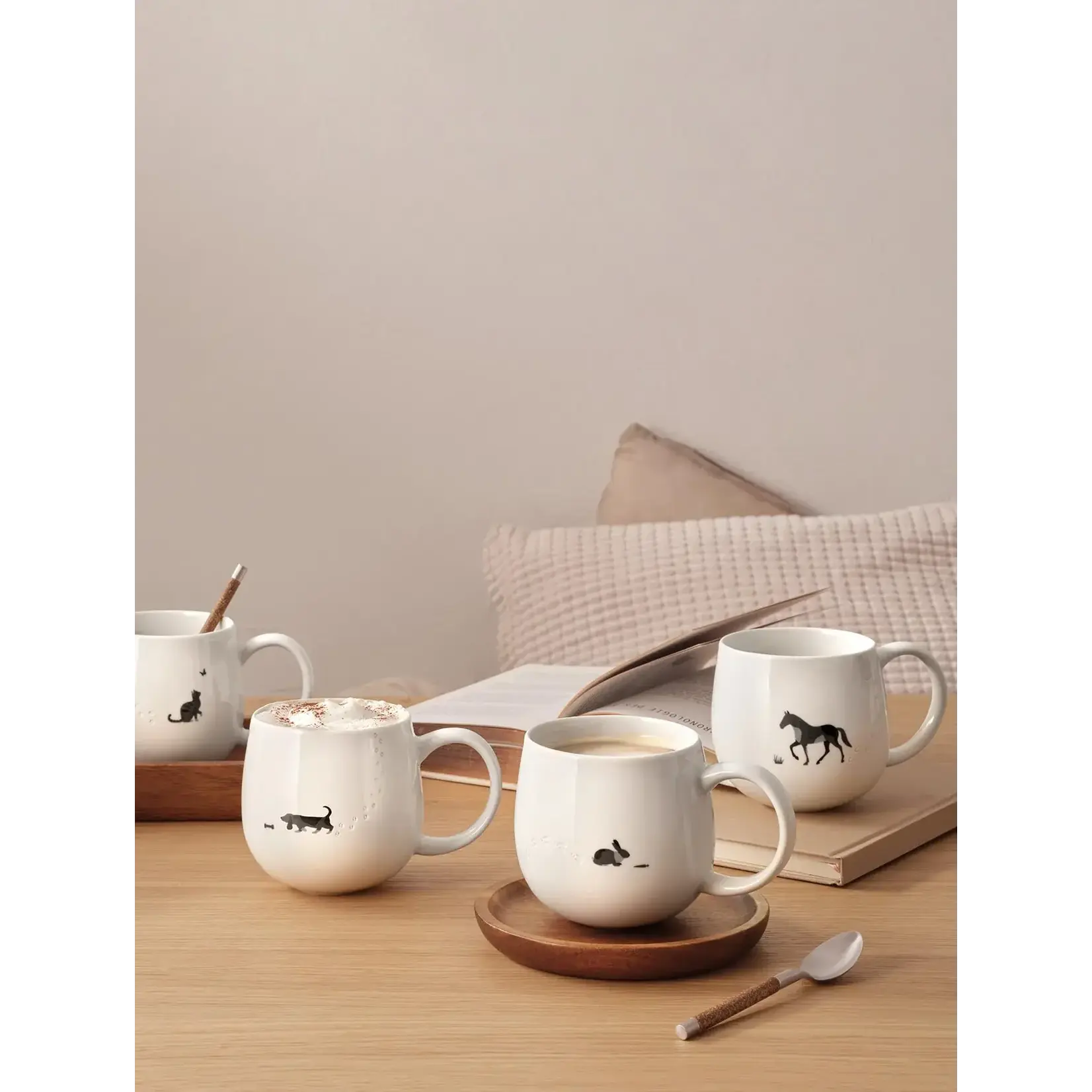 ASA Selection Asa Selection Magu foodprints mok Rabbit 400 ml mok konijn mok  Asa 22063338