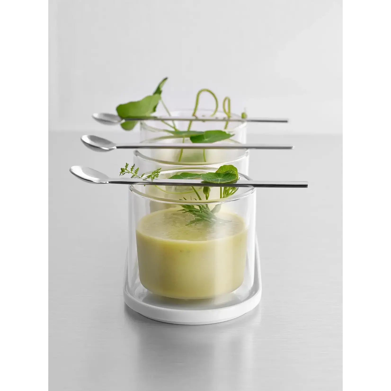 ASA Selection Asa Selection Opal dubbelwandig glas 200 ml Ø 8 cm hoog 75 mm frosted glas Opal Asa 11070483