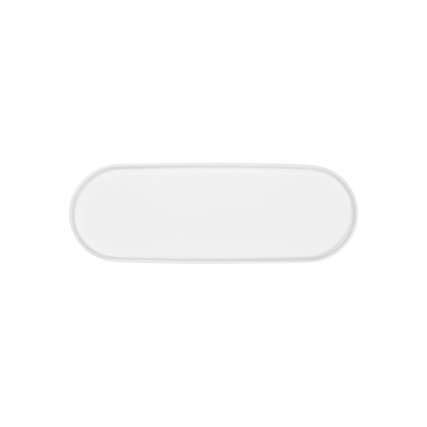 ASA Selection Asa Selection Opal ovaal bord 260 x 90 mm wit ovaal bord Opal Asa 11201017