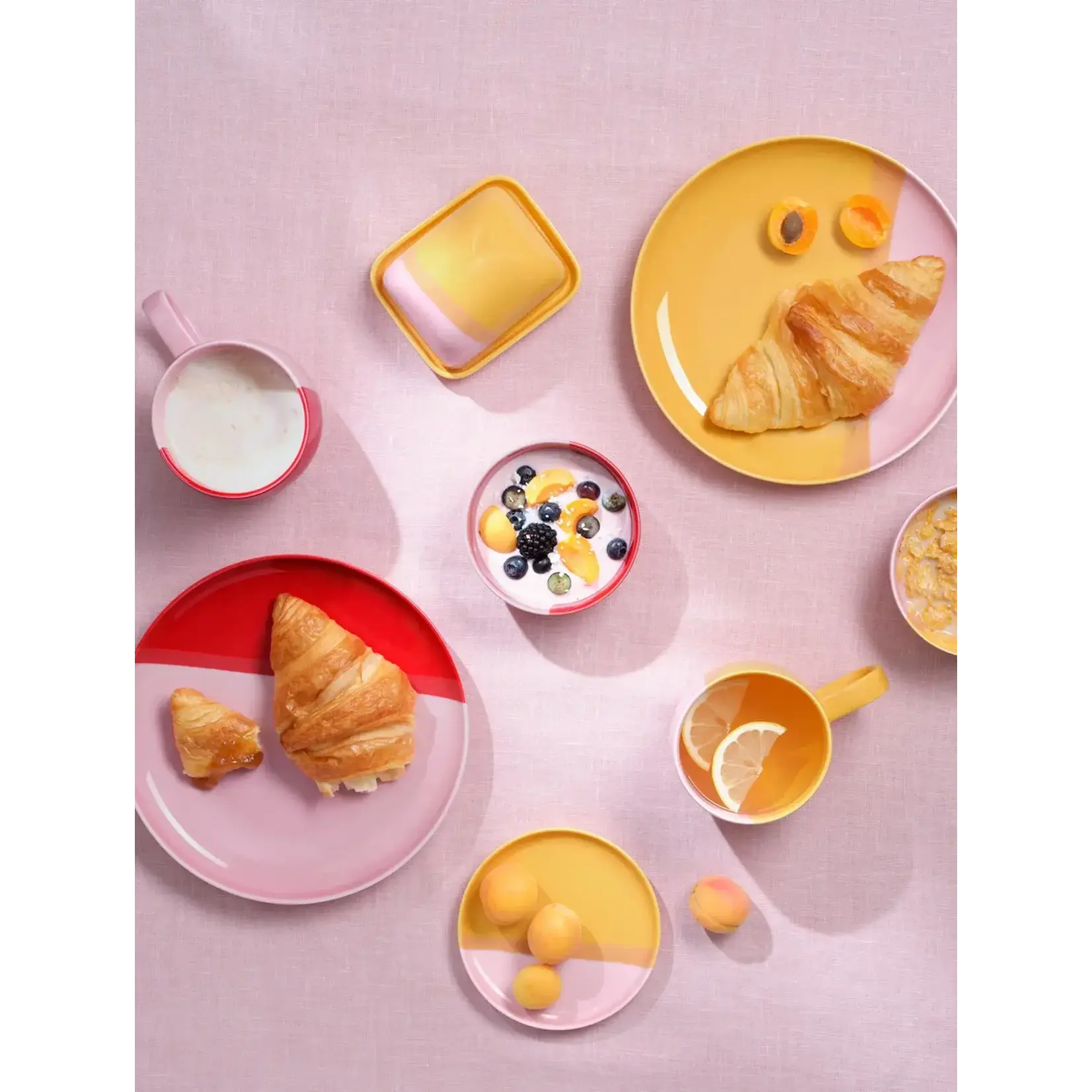 ASA Selection Asa Selection Joy 22 cm Dessert plate ontbijtbord Blueberry Smoothie ASA 16142286