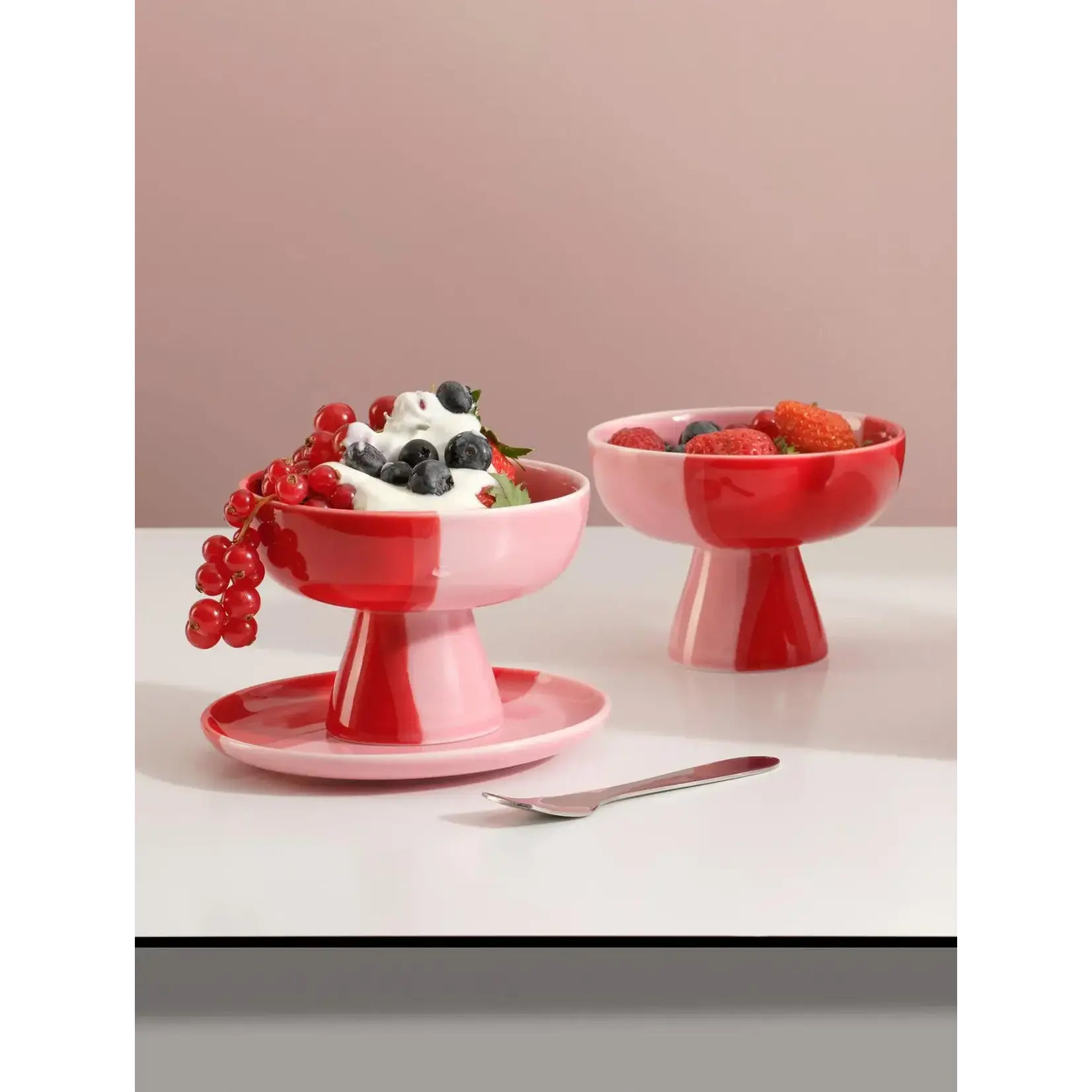 ASA Selection Asa Selection Joy ijscoupe bowl on foot Ø 110 mm Strawberry Smoothie ASA 16391286