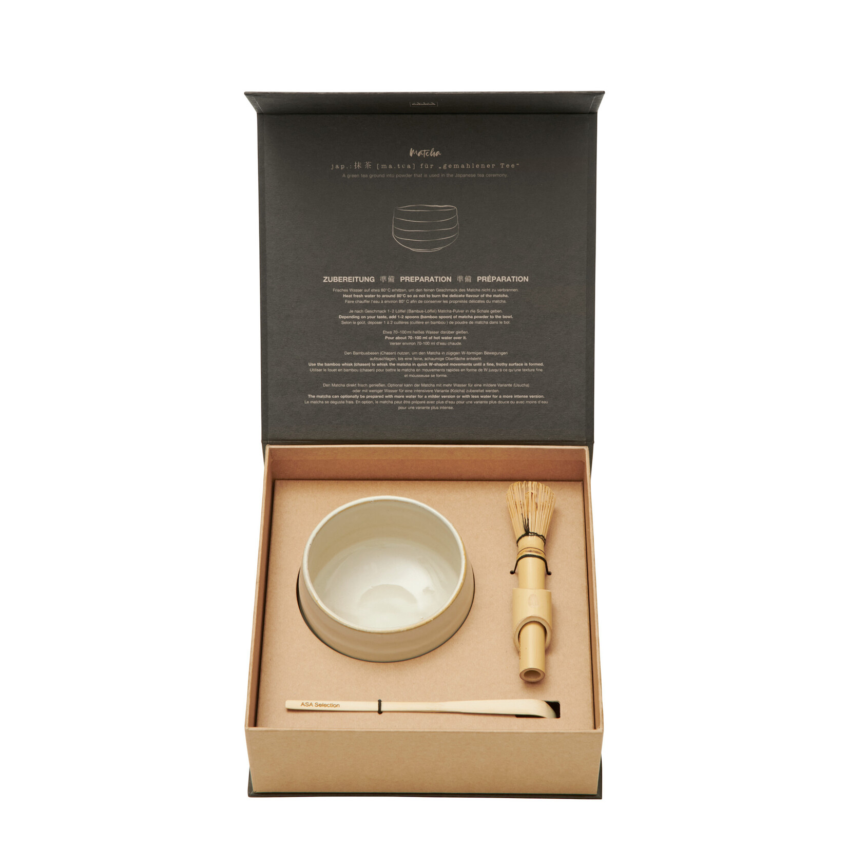 ASA Selection Asa Selection Moribana Hasu Shiny Matcha set Umami Hasu Shiny Asa 10950452