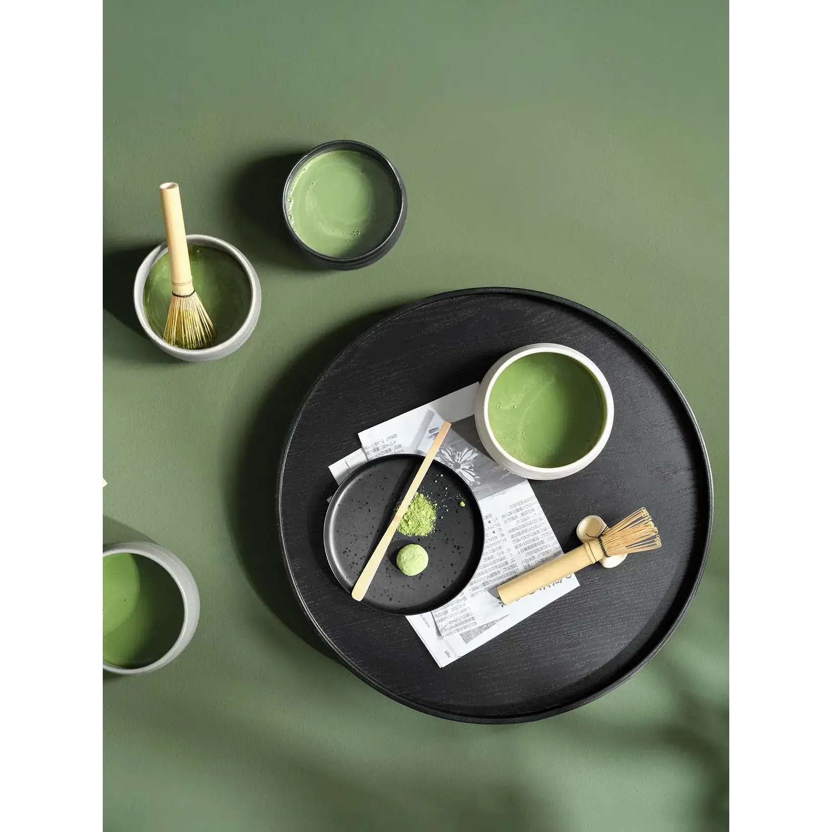 ASA Selection Asa Selection Moribana Kombu Shiny Matcha set Umami Kombu Shiny Asa 10950453