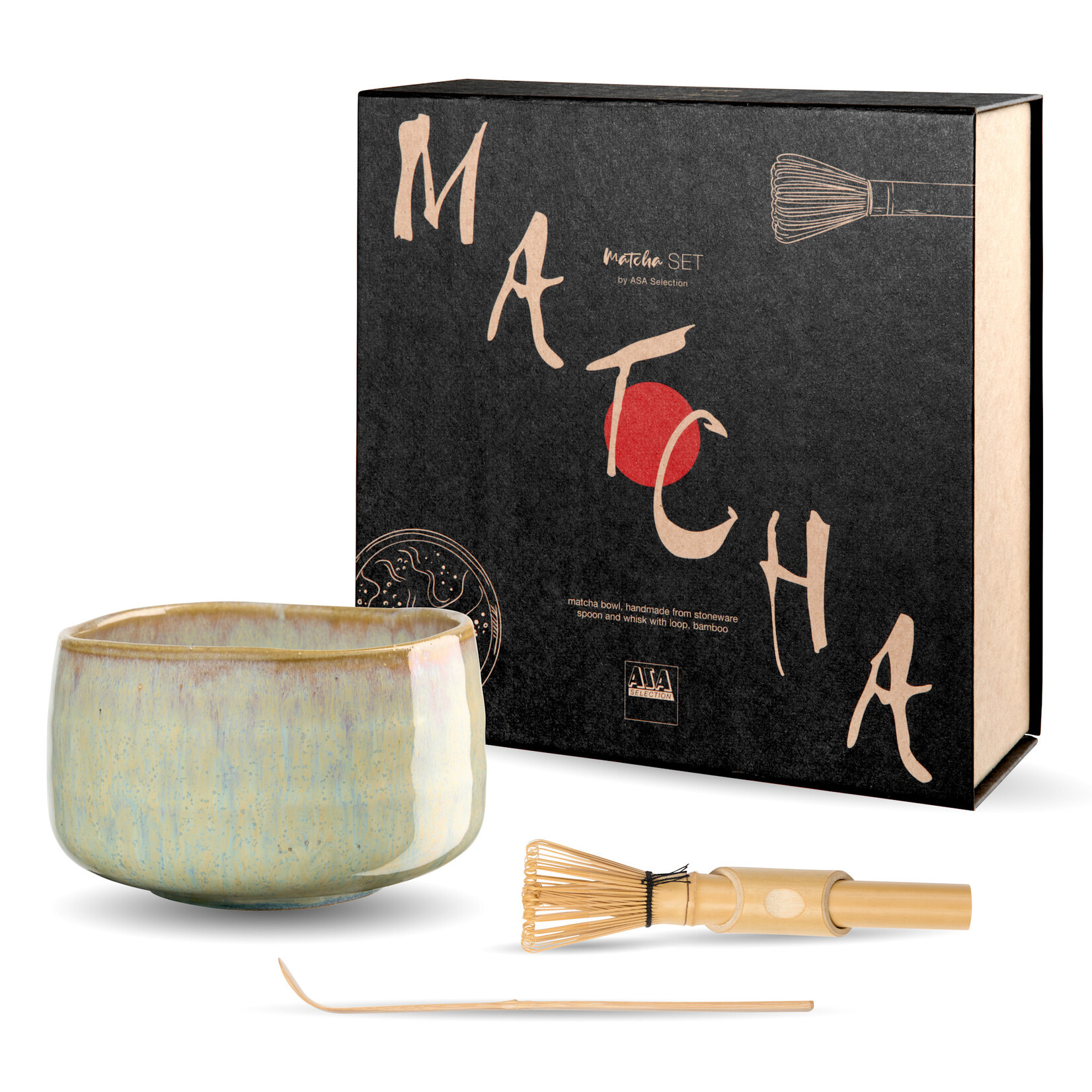 ASA Selection Asa Selection Moribana Ishi Shiny Matcha set Umami Ishi Shiny Asa 10950454