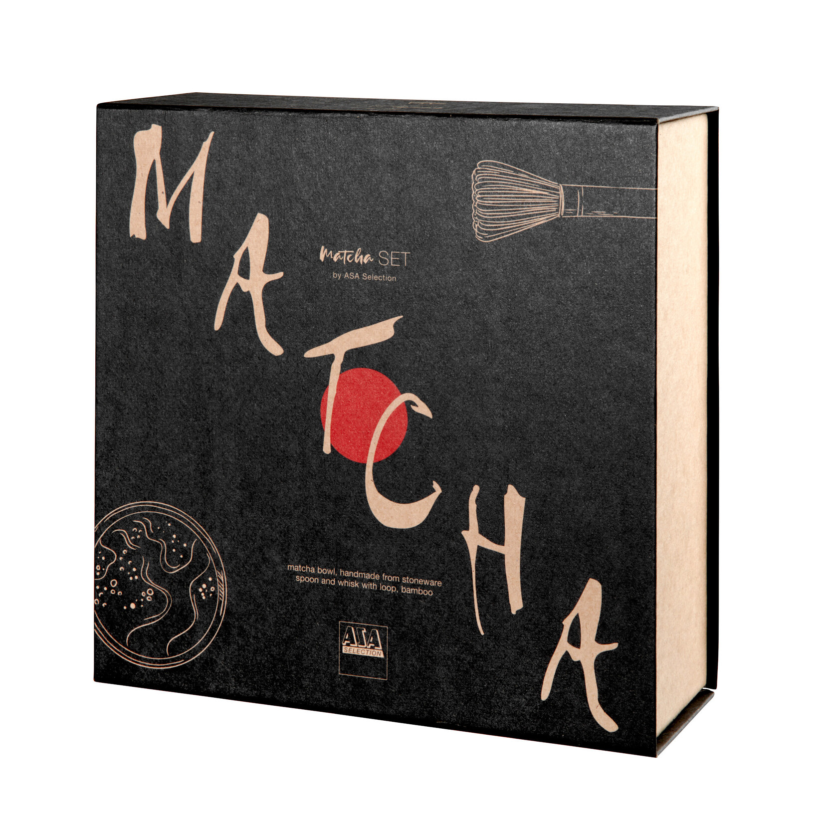 ASA Selection Asa Selection Moribana Ishi Shiny Matcha set Umami Ishi Shiny Asa 10950454