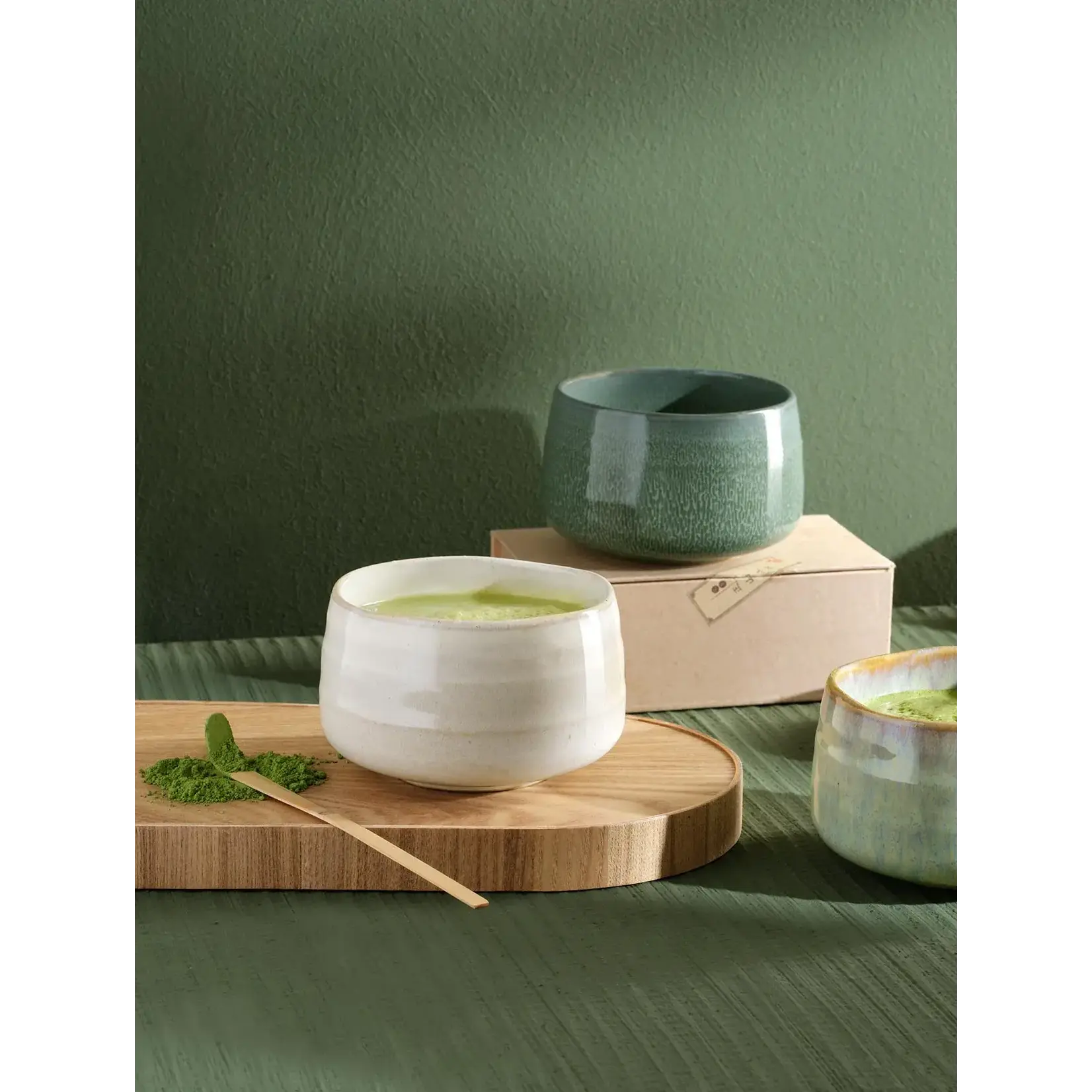 ASA Selection Asa Selection Moribana Matsu Shiny Matcha set Umami Matsu Shiny Asa 10950455