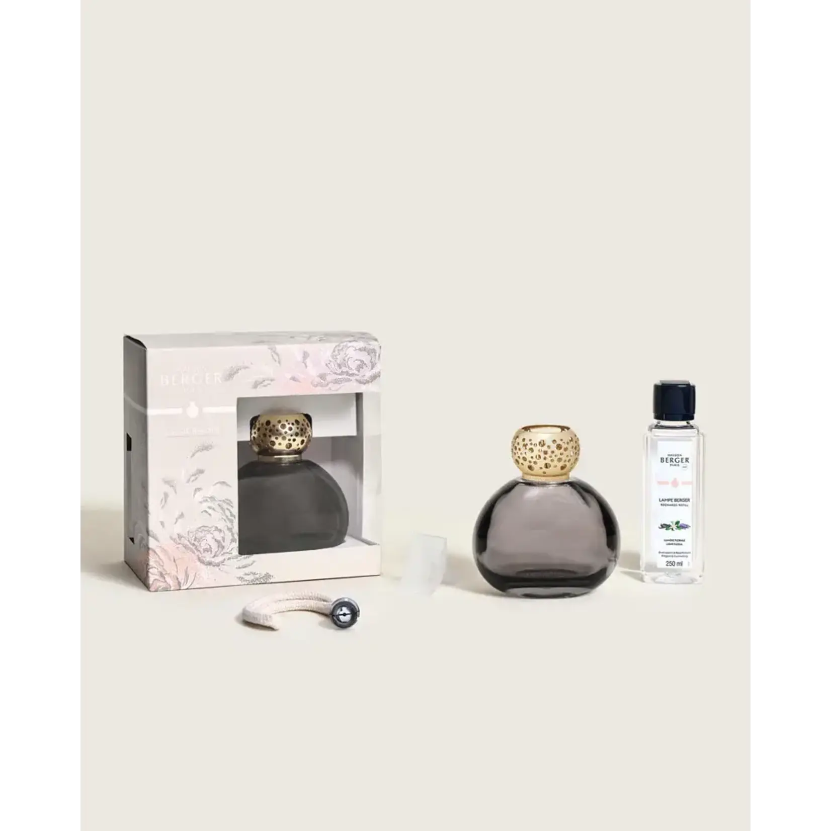 Maison Berger Paris 1898 Lampe Berger Giftset Ophelia ovale noir Maison Berger Lampe Ophelia Maison Berger 4891