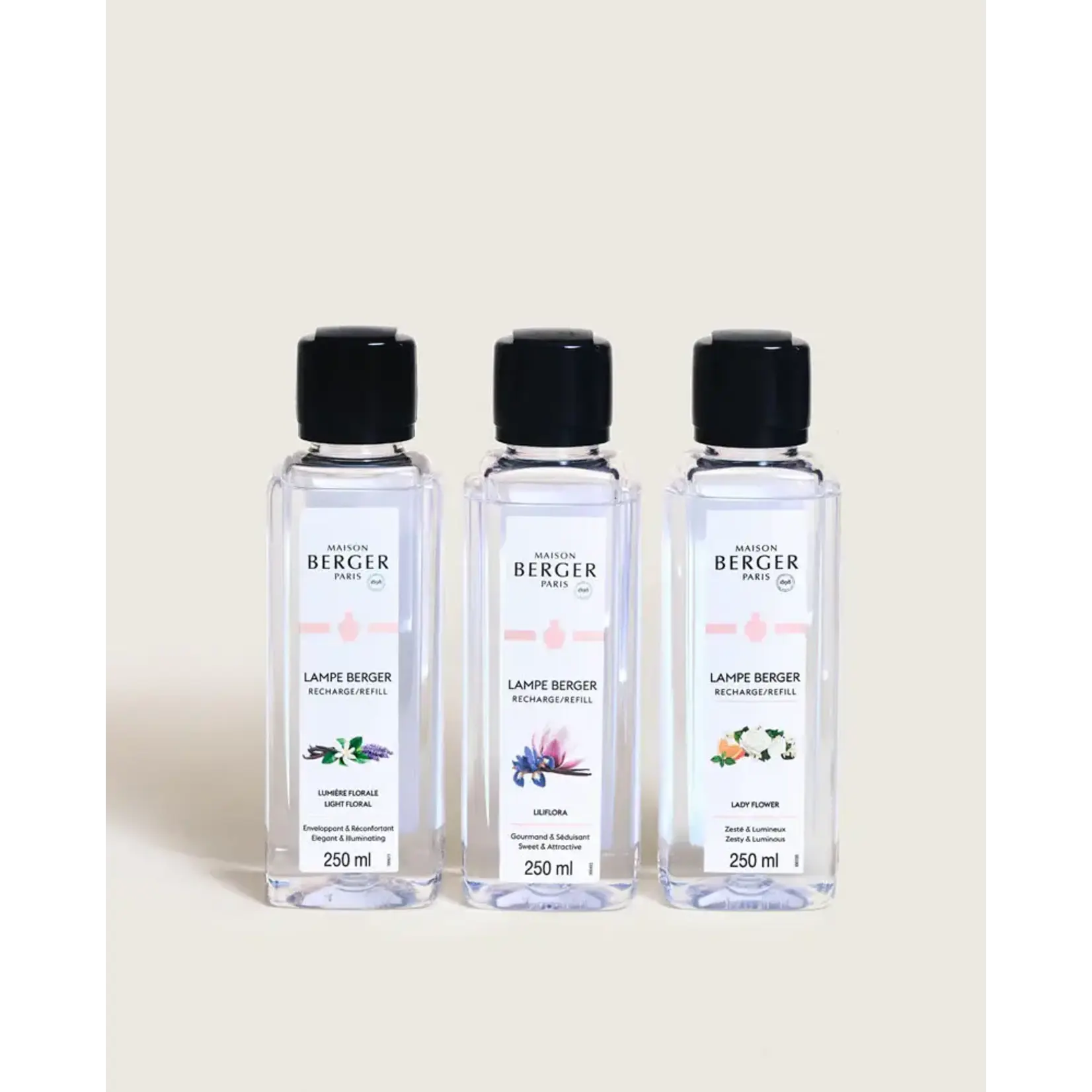 Maison Berger Paris 1898 set-3 huisgeuren 250 ml Maison Berger triopack Ophelia Lampe Maison Berger 24033