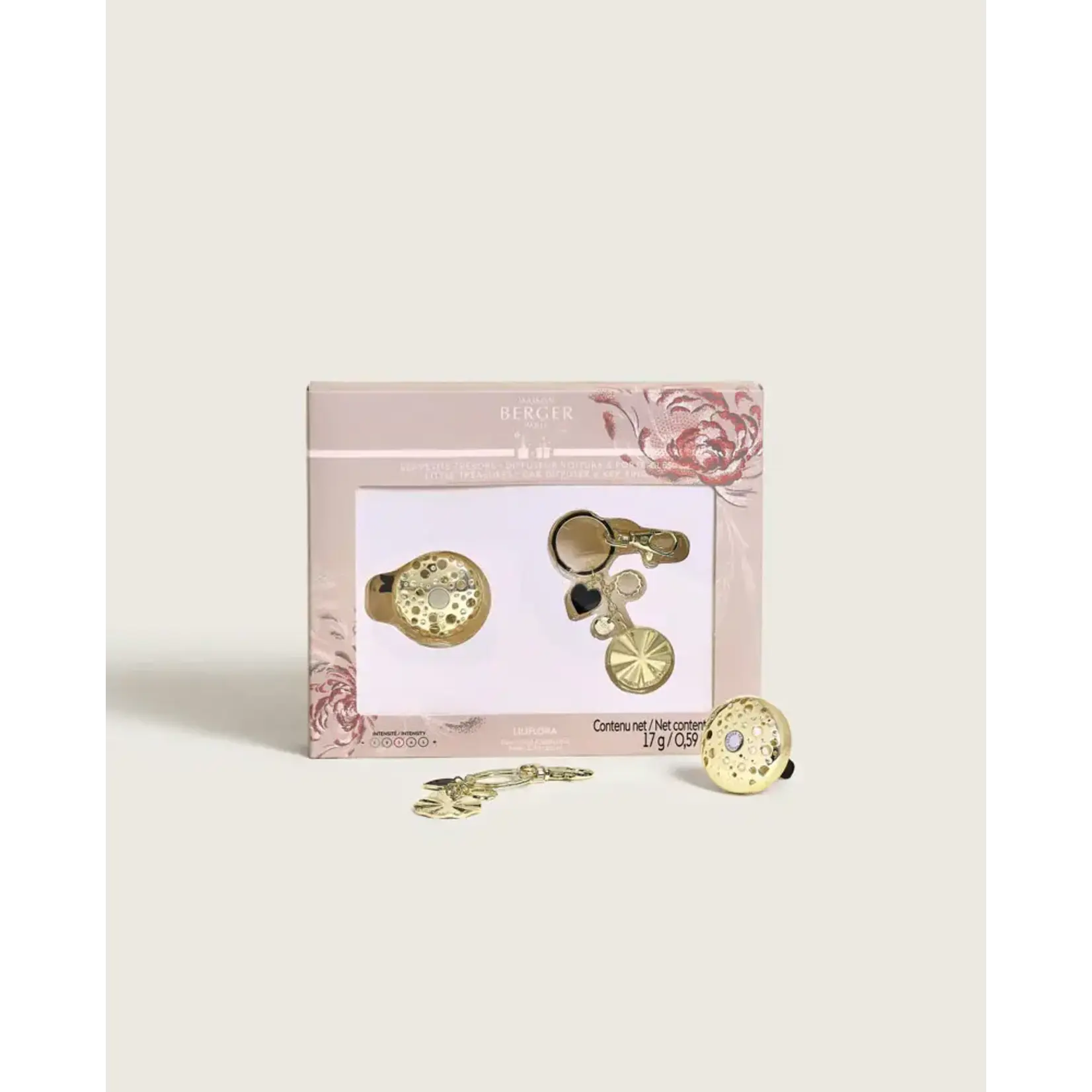 Maison Berger Paris 1898 Maison Berger Auto parfumverspeider Ophelia goud auto Diffuser Voiture Maison Berger 7888