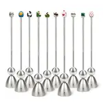 Diverse Merken 1 van de ei schaal  breuk veroorzakers ei tikkers rvs met keramische top Take 2 Clack ei tikker 130611