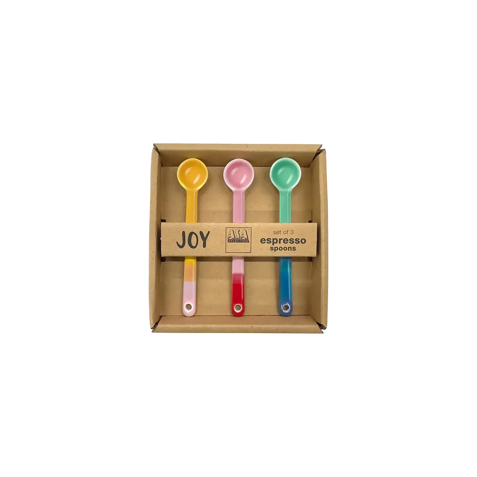 ASA Selection Asa Selection Joy 10 cm lepels set-3 Spoons Colors Smoothie ASA 16945286