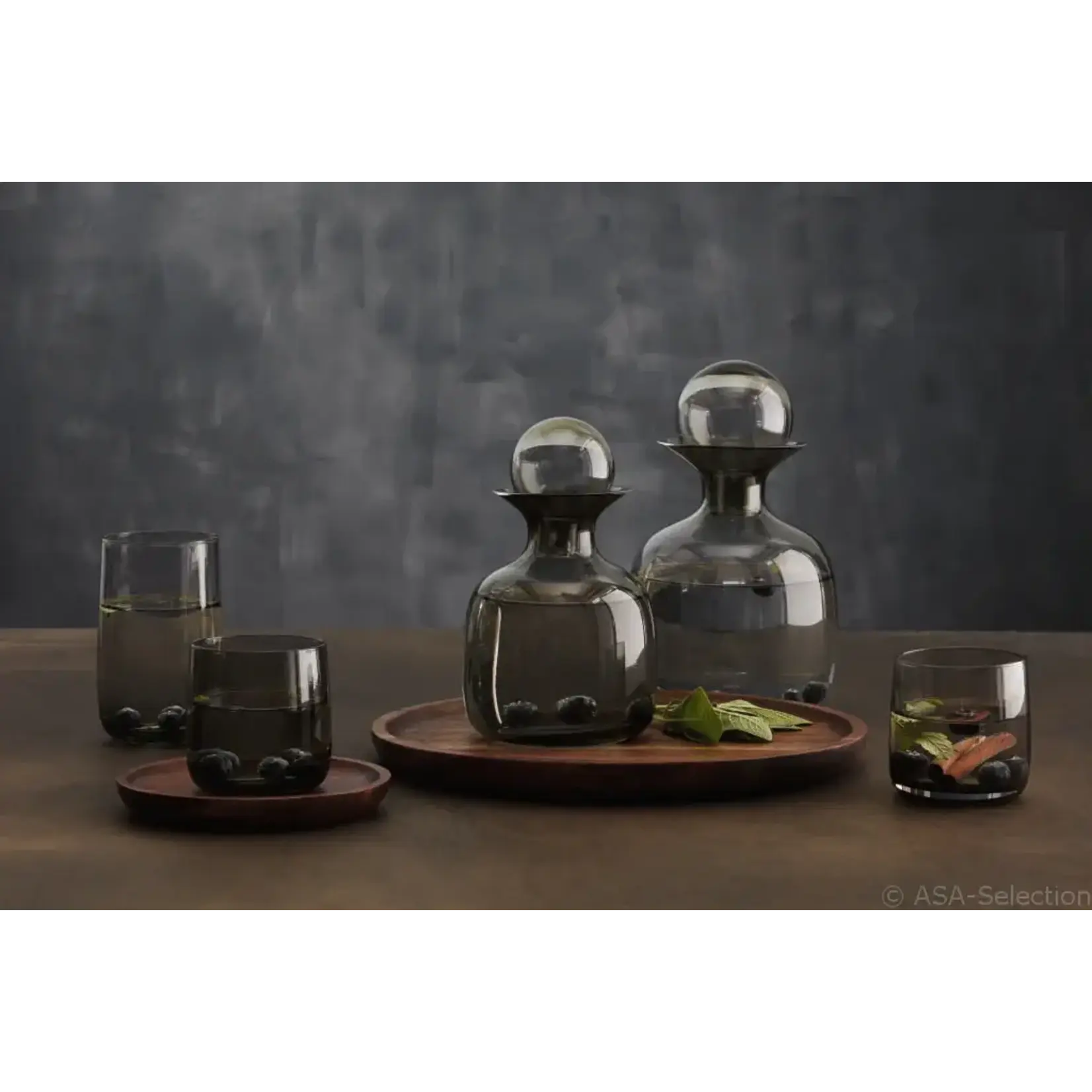 ASA Selection Asa Selection Sarabi glas grey 200 ml Ø 8 cm hoog 8 cm Asa 53502009