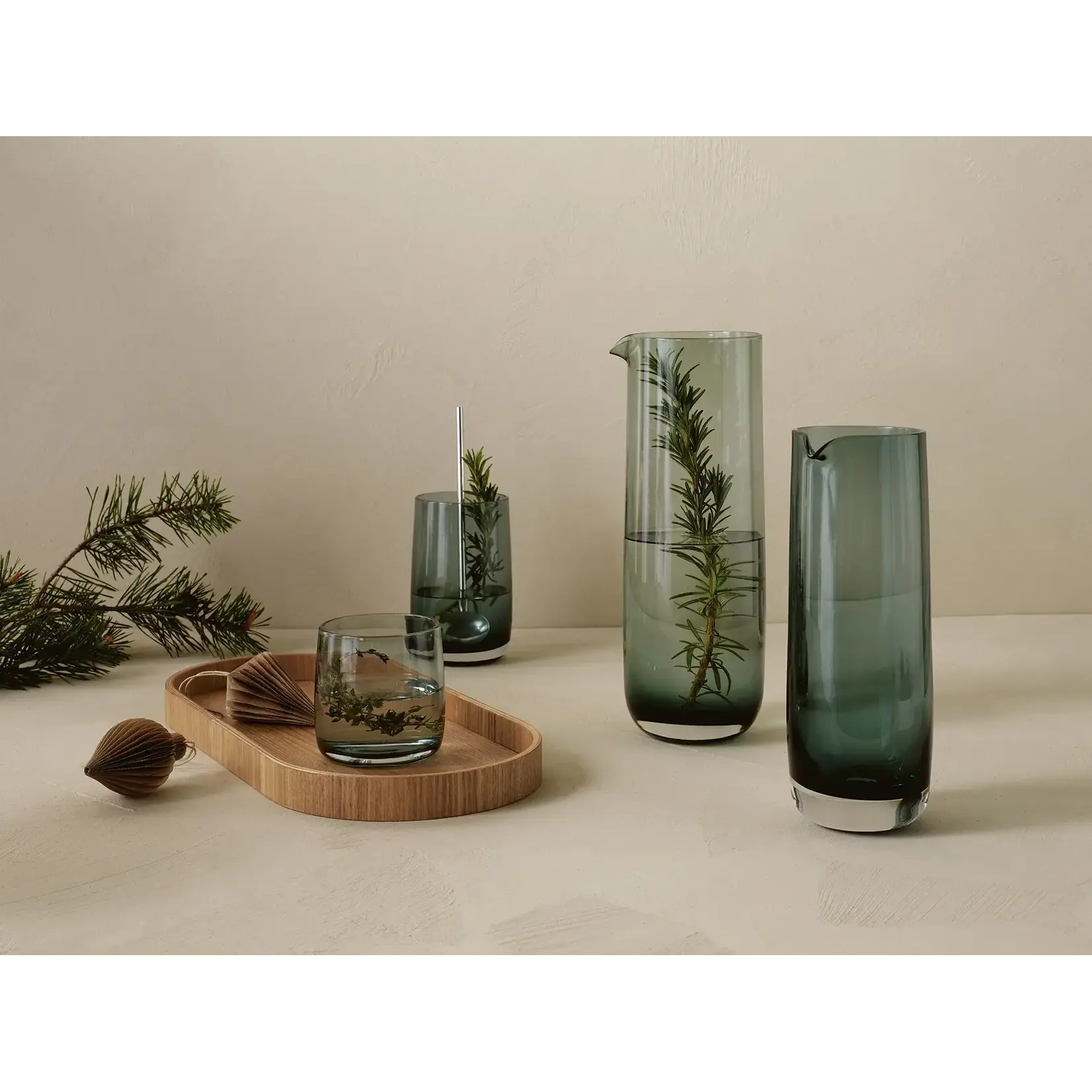 ASA Selection Asa Selection Sarabi glas green 200 ml Ø 8 cm hoog 8 cm Asa 53702009