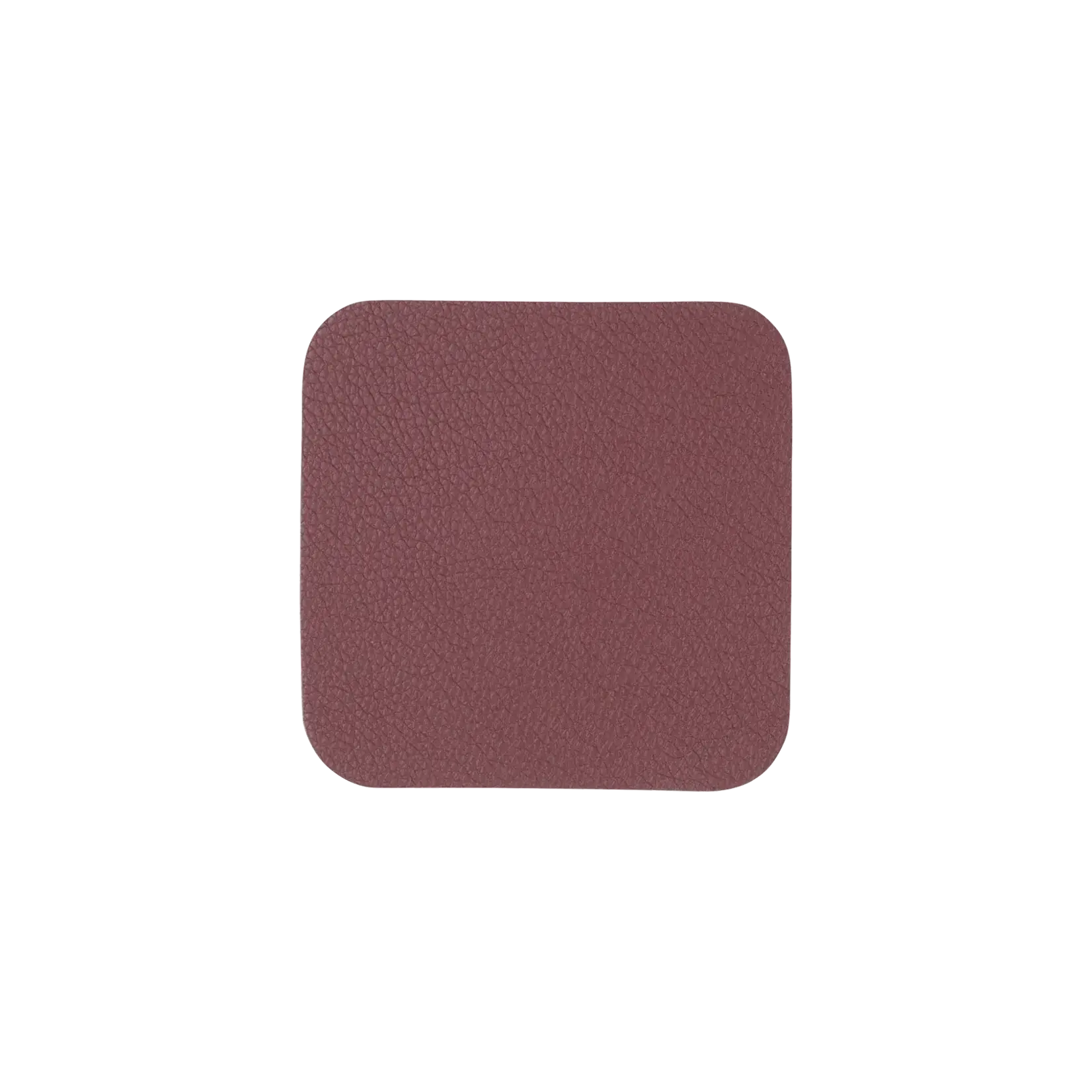 ASA Selection 10x10 cm set-4 onderzetters Asa Selection plum Leather Optic ASA 7842420