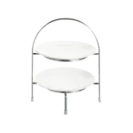 ASA Selection 28 cm hoge 2 laags lege etagère voor 2 borden Ø 21 cm Asa Atable etagere leeg Asa 99200950