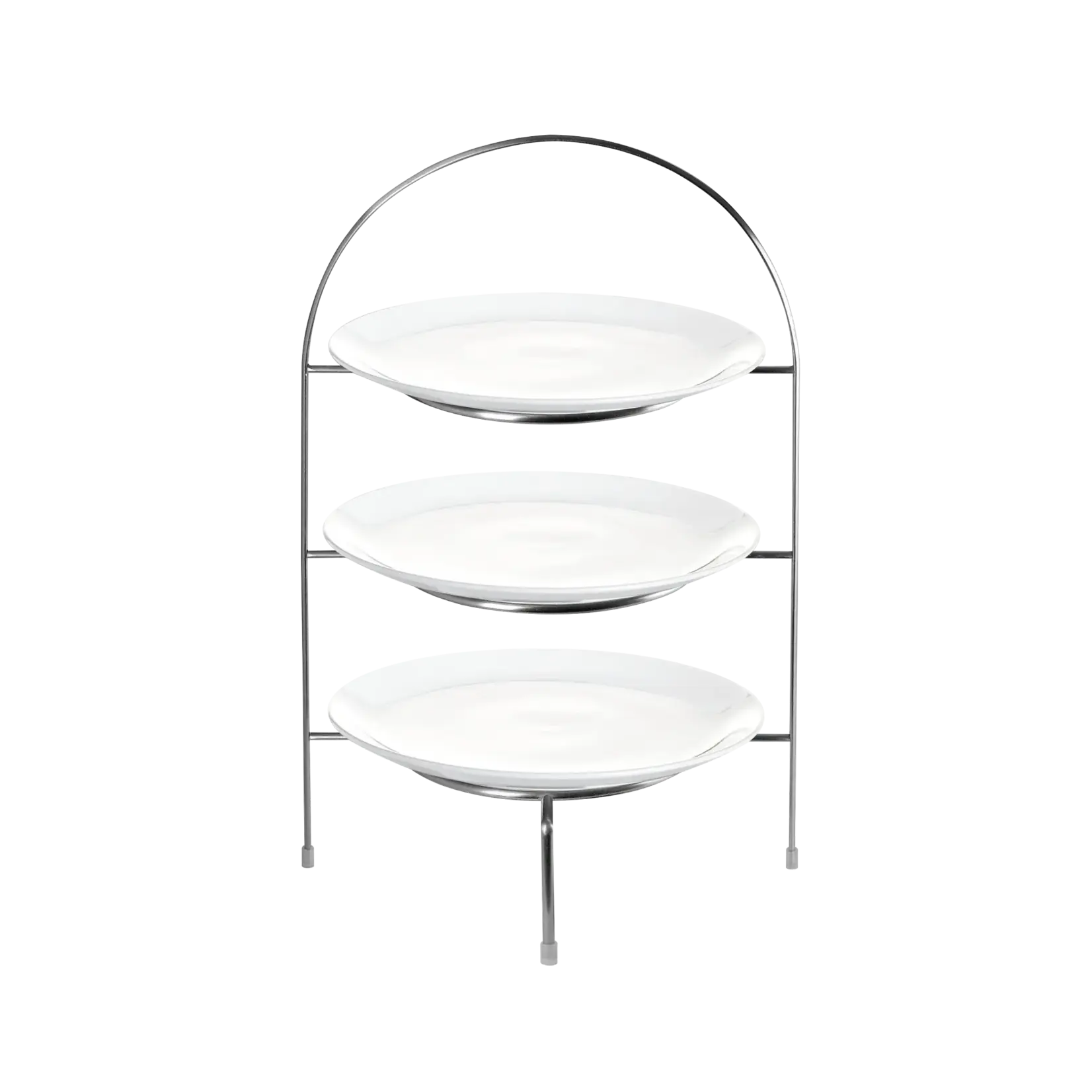 ASA Selection 365 mm hoge 3 laags lege etagère voor 3 borden Ø 21 cm Asa Atable etagere leeg Asa 99201950