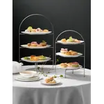 ASA Selection 490 mm hoge 3 laags lege etagère voor 3 borden Ø 27 cm Asa Atable etagere leeg Asa 99205950