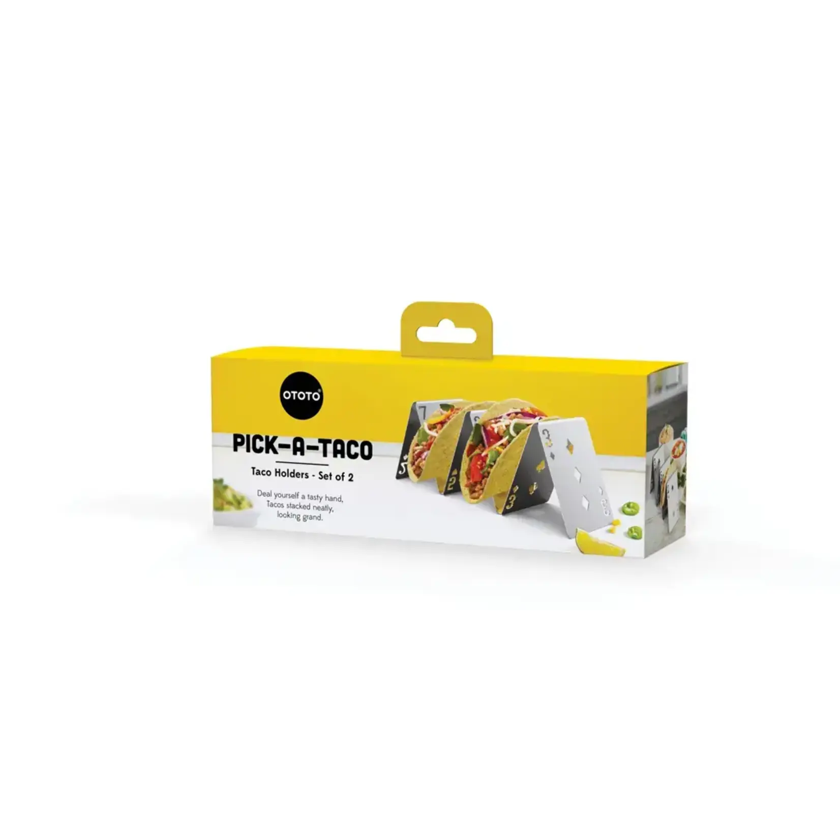 Diverse Merken Taco houders Ototo Tacohouder pick-a-taco speelkaarten houders voor 2 of 3 tacos Ototo 2261