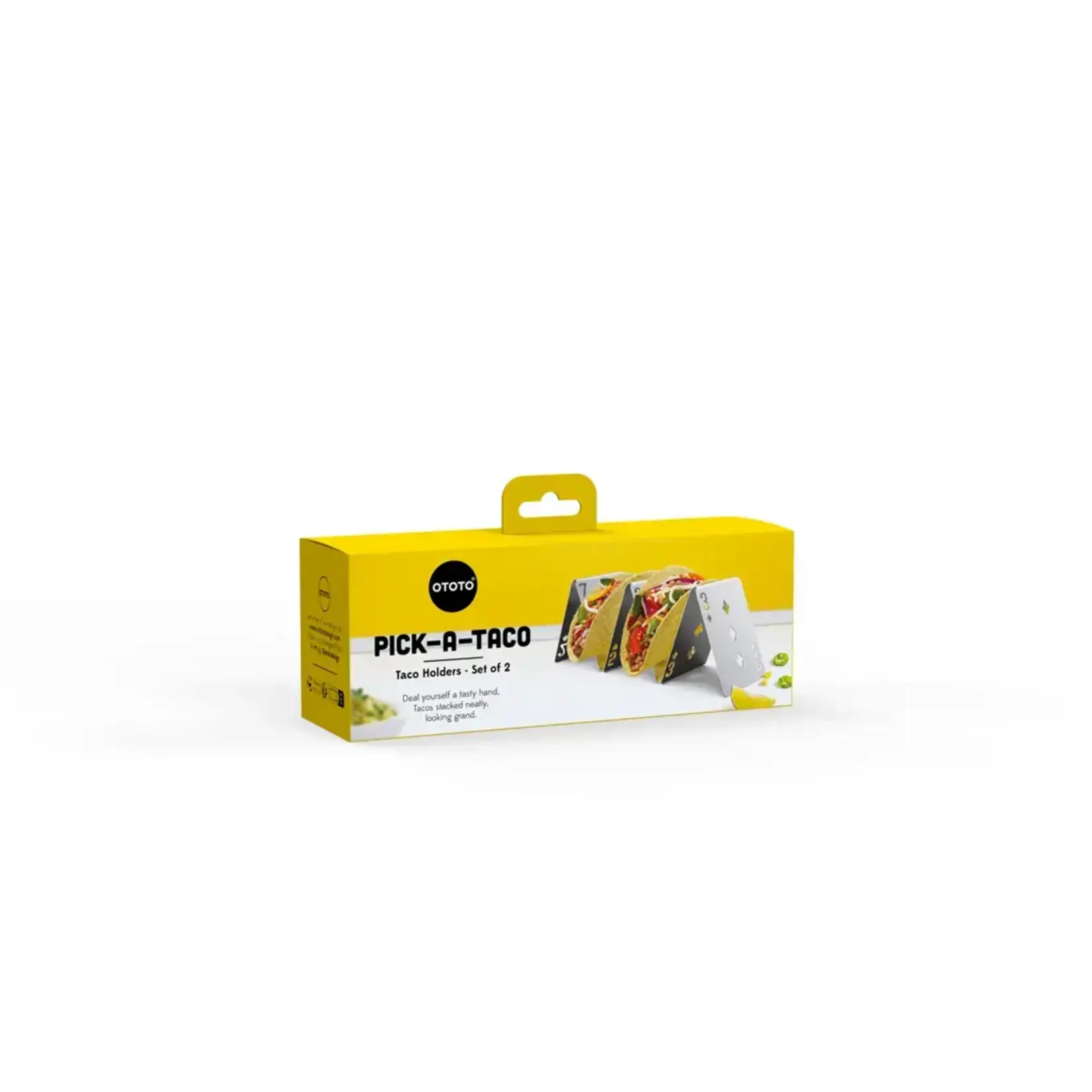 Diverse Merken Taco houders Ototo Tacohouder pick-a-taco speelkaarten houders voor 2 of 3 tacos Ototo 2261