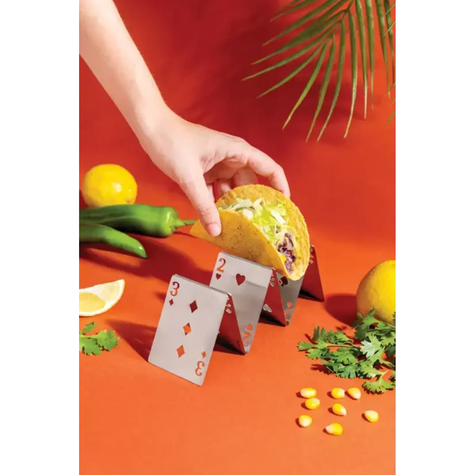 Diverse Merken Taco houders Ototo Tacohouder pick-a-taco speelkaarten houders voor 2 of 3 tacos Ototo 2261