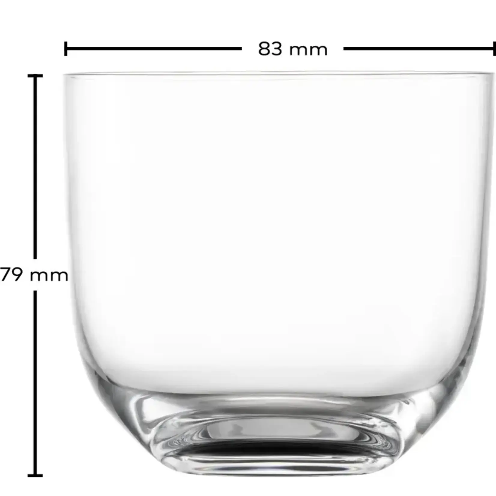 Zwiesel Collection Glas set-4 whisky glazen Zwiesel Glas Tone Whisky 314 ml Zwiesel Glas Tone 89