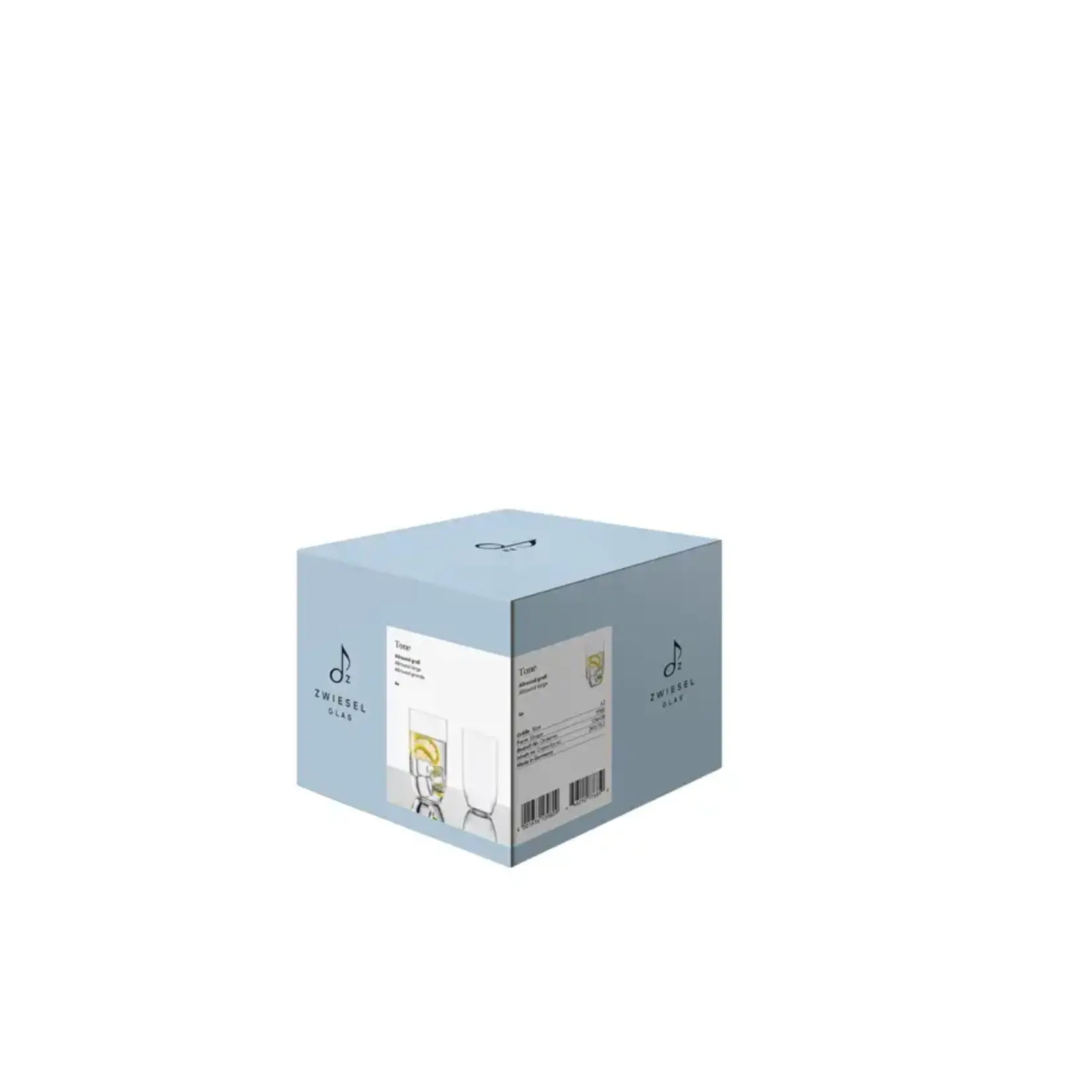 Zwiesel Collection Glas set-4 tumbler groot glazen Zwiesel Glas Tone Longdrink - tumbler 390 ml Zwiesel Glas Tone 42