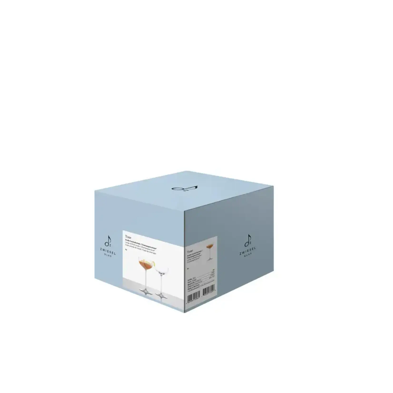 Zwiesel Collection Glas set-4 Cocktailcoupe champagne coupe Zwiesel Glas Tone Cocktailcoupe 246 ml Zwiesel Glas Tone 88