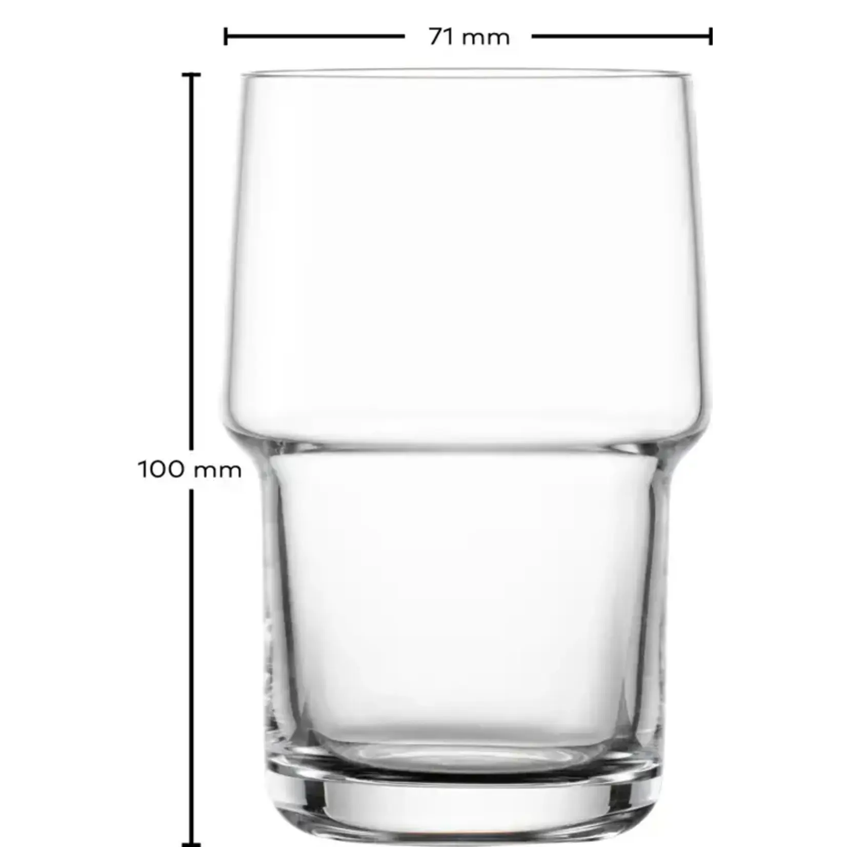Zwiesel Collection Glas set-4 Zwiesel glas Click-42 allround tumbler stapelbaar 295 ml Zwiesel Glas 124584