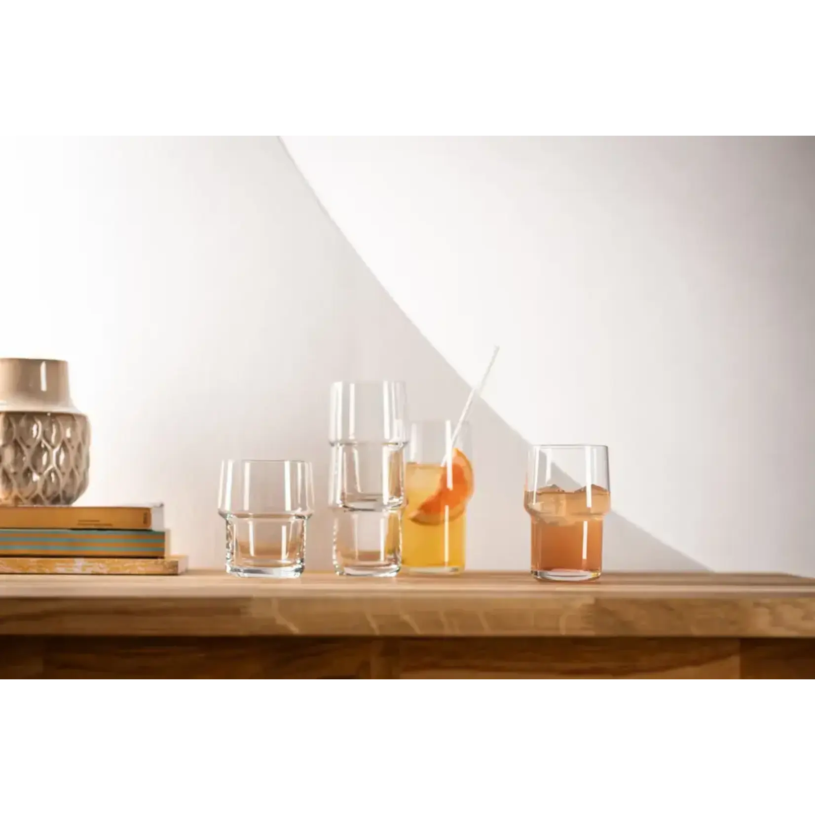 Zwiesel Collection Glas set-4 Zwiesel glas Click-42 allround tumbler stapelbaar 295 ml Zwiesel Glas 124584