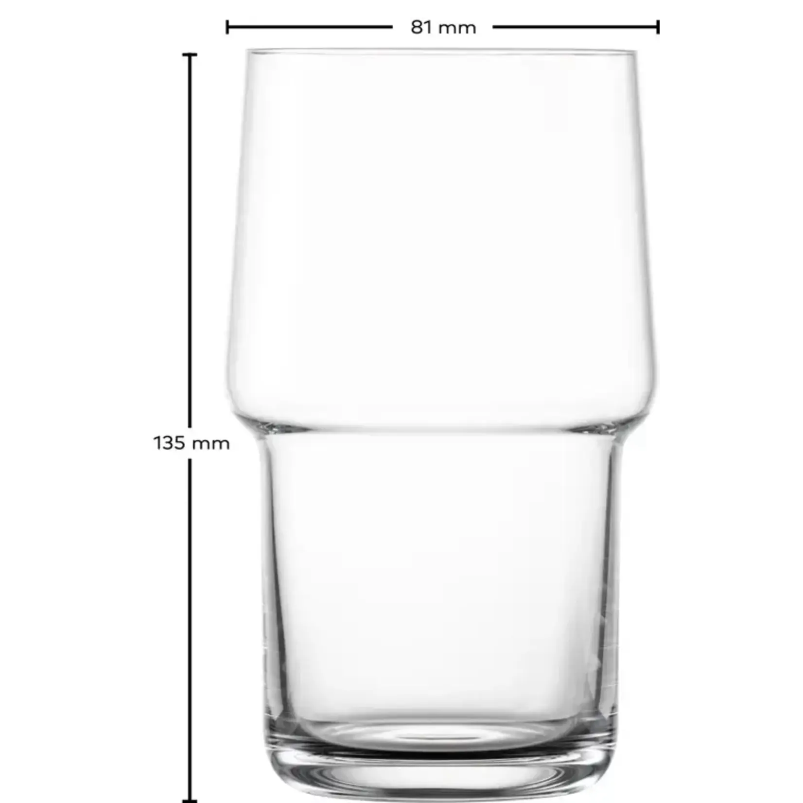 Zwiesel Collection Glas set-4 Zwiesel glas Click-79 longdrink glas bier glas stapelbaar 476 ml Zwiesel Glas 124586