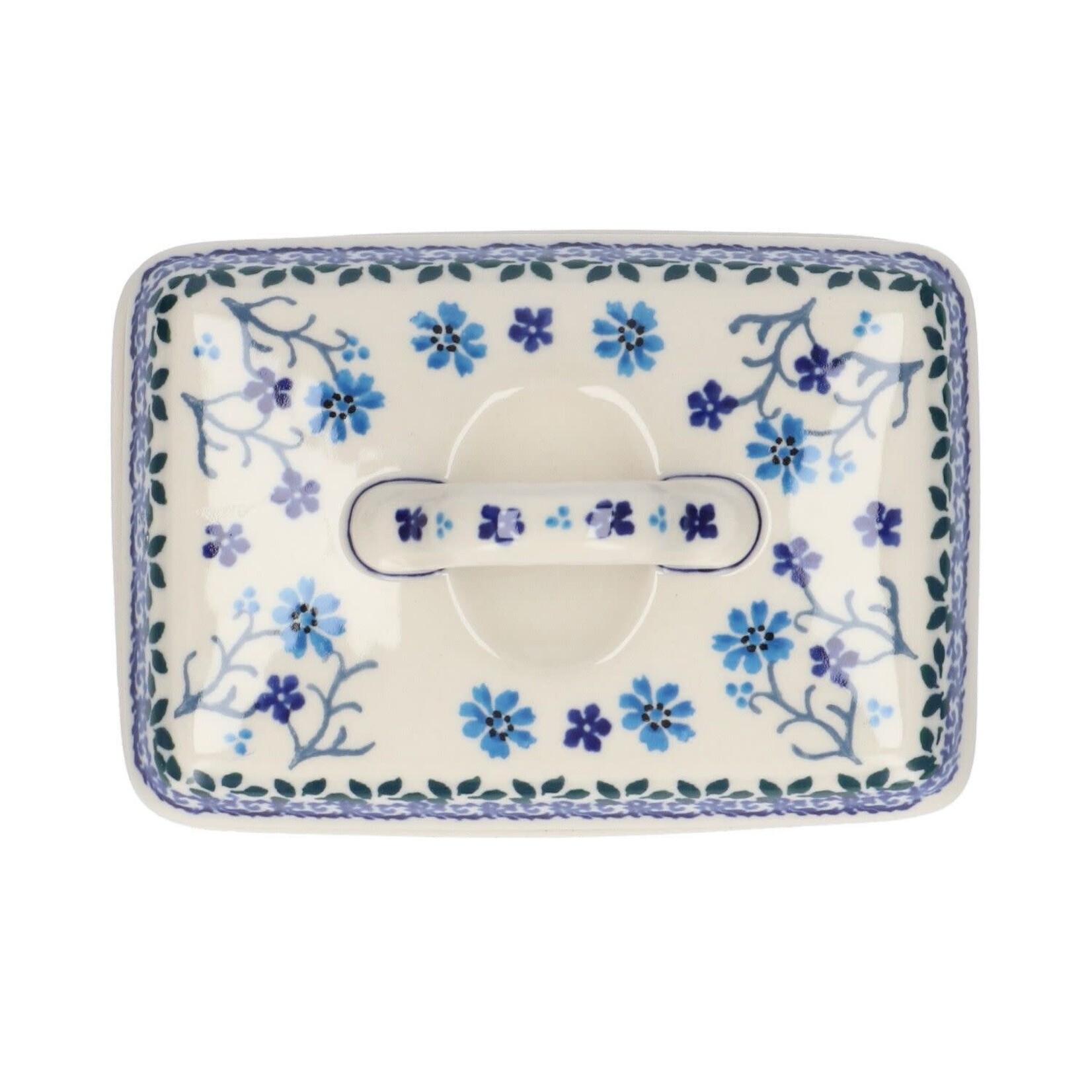 Bunzlau Castle Spring Hill Butter Dish rectangular Bunzlau Castle Botervloot Spring Hill Bunzlau Castle 1010-2785